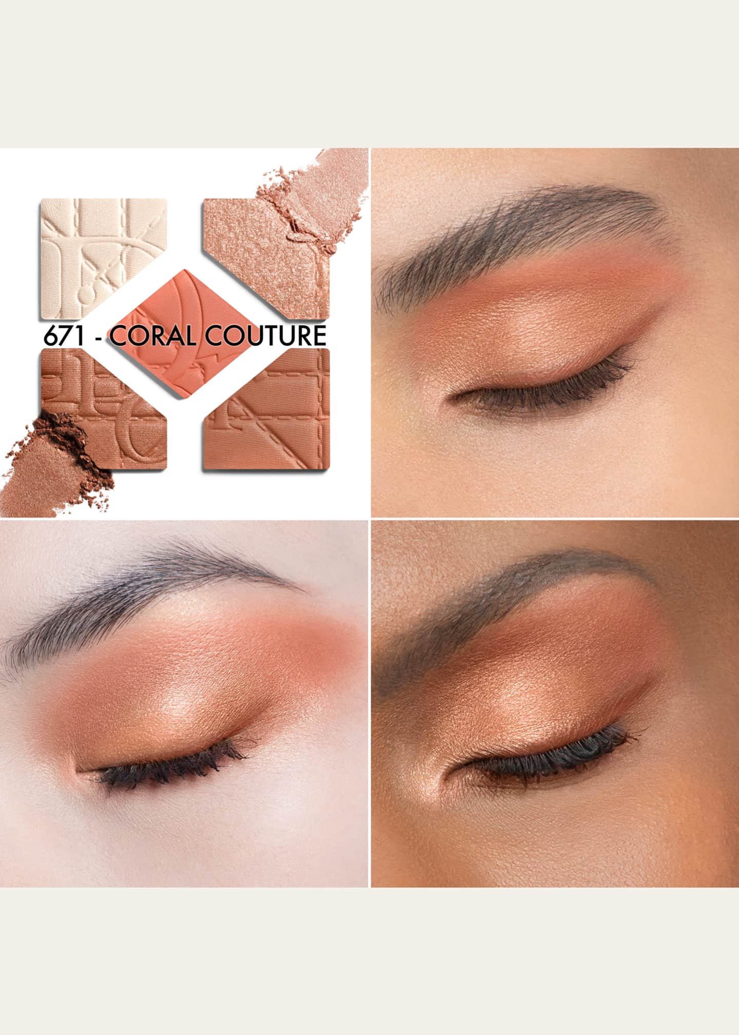 DIOR Limited Edition Diorshow 5 Couleurs Eyeshadow Palette Cannage Image 3 of 3