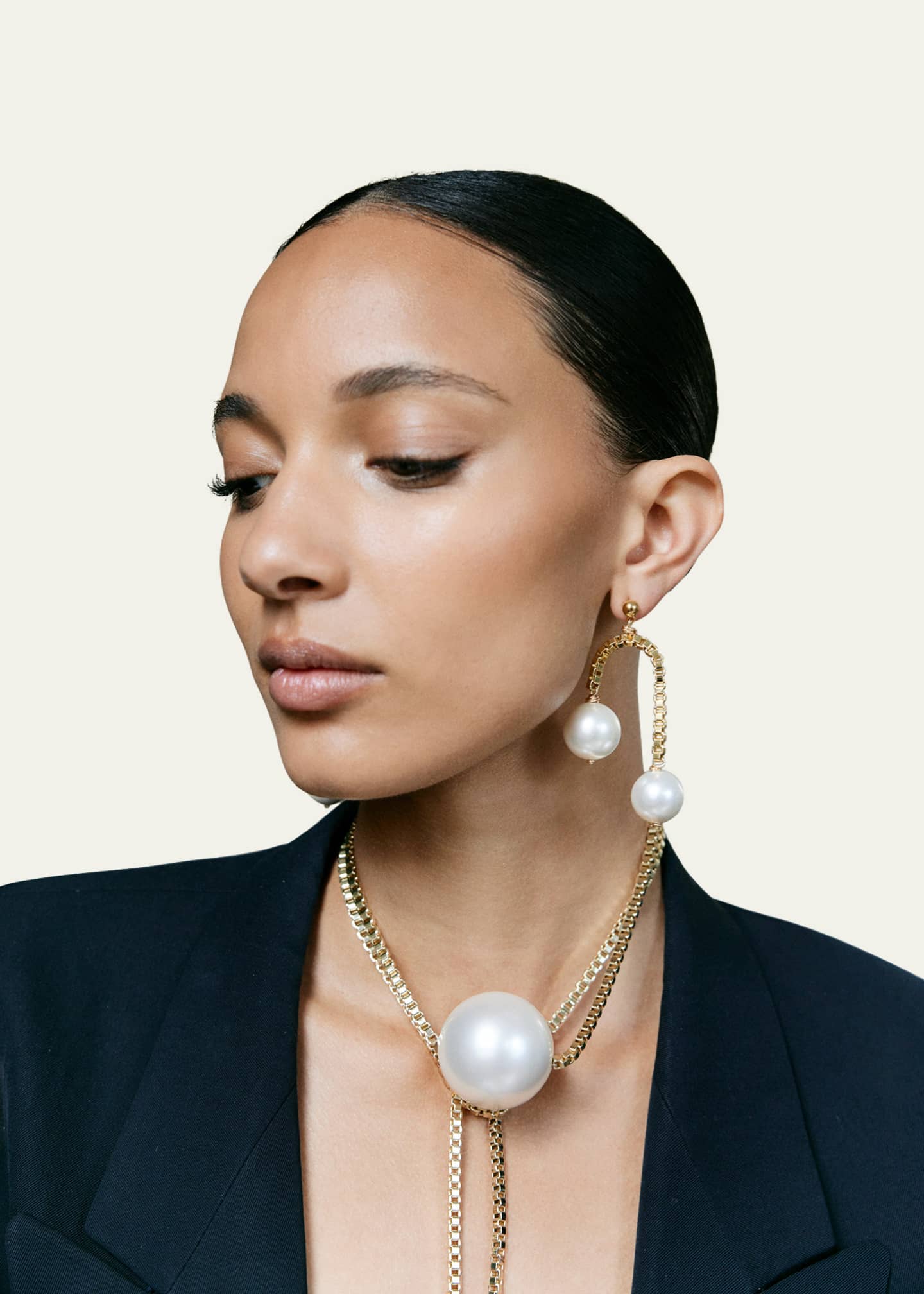 PEARL OCTOPUSS.Y Neptune Snakes Earrings Image 2 of 3