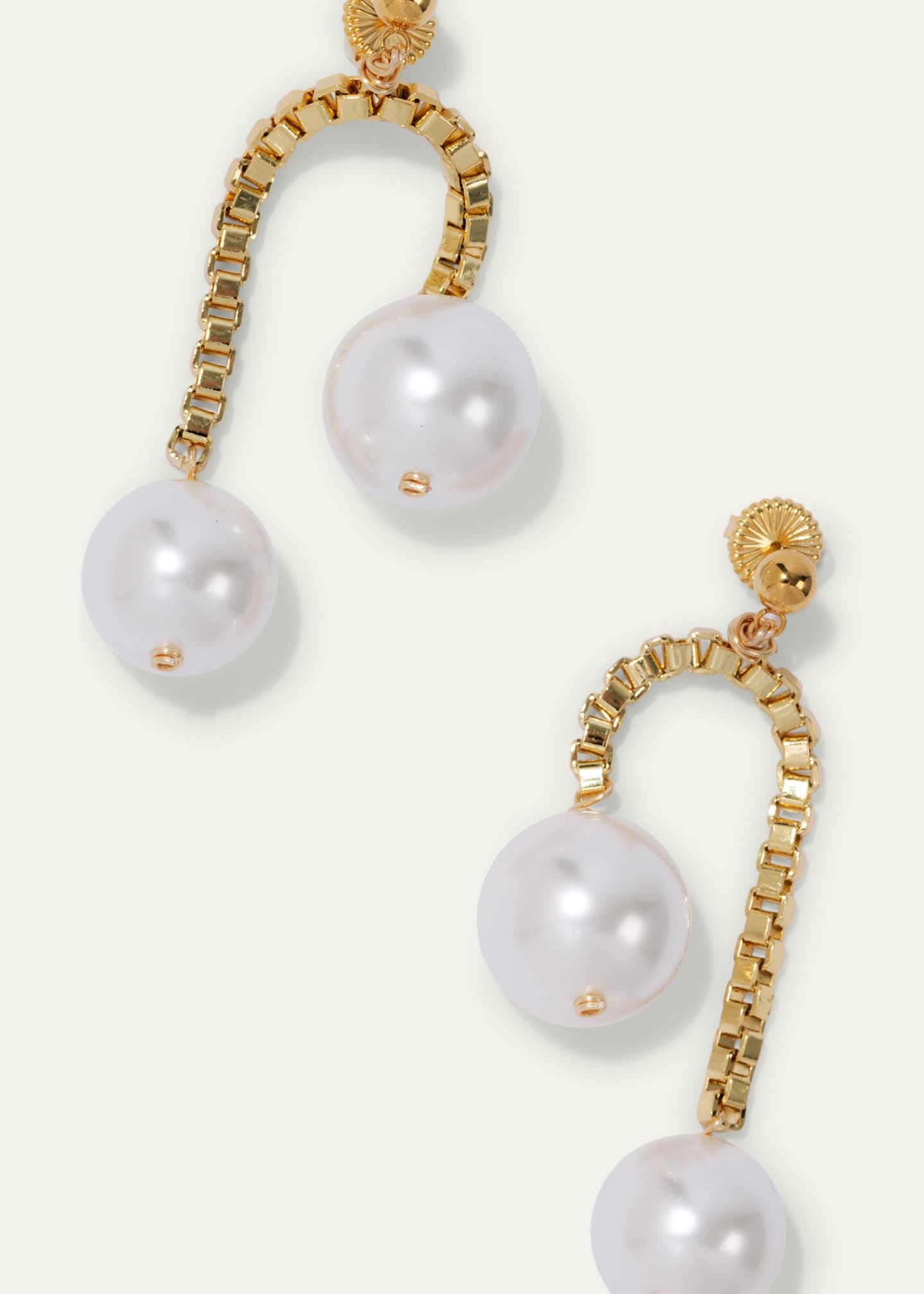 PEARL OCTOPUSS.Y Neptune Snakes Earrings Image 3 of 3