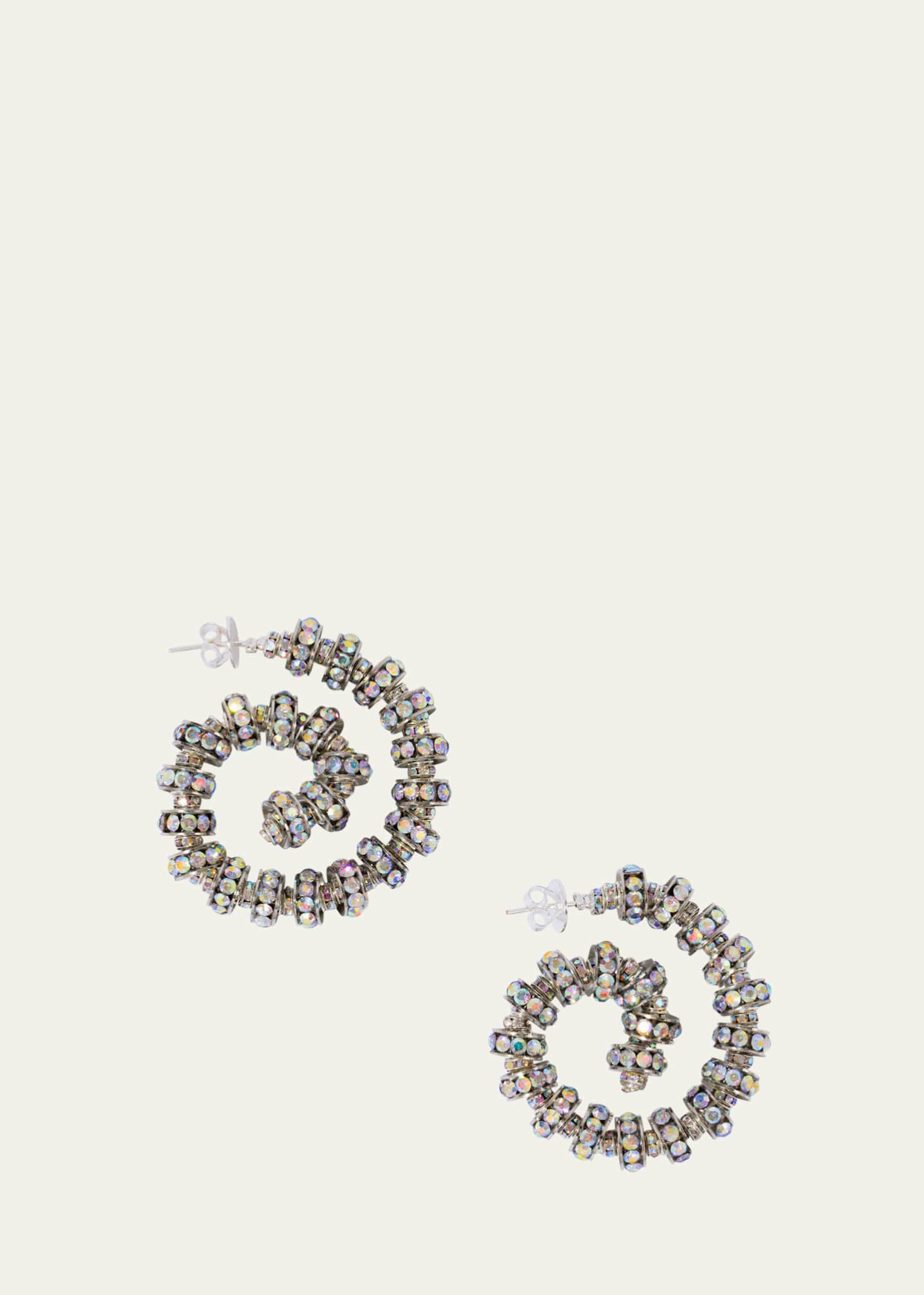 PEARL OCTOPUSS.Y Spiral Hoop Earrings Image 1 of 3