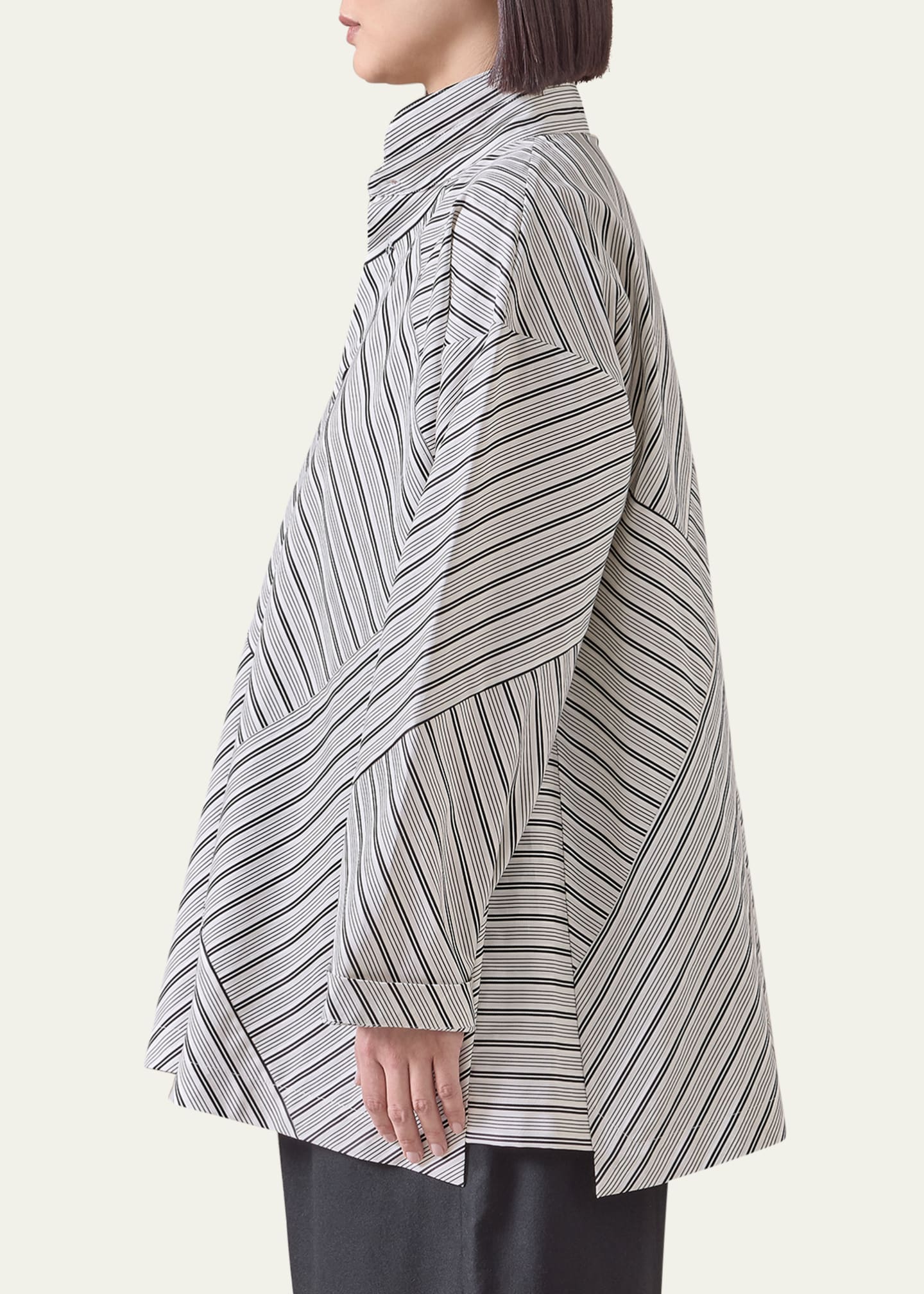 シェリエherringbone shirt layered like skir シェリエherringbone shirt layered like skir