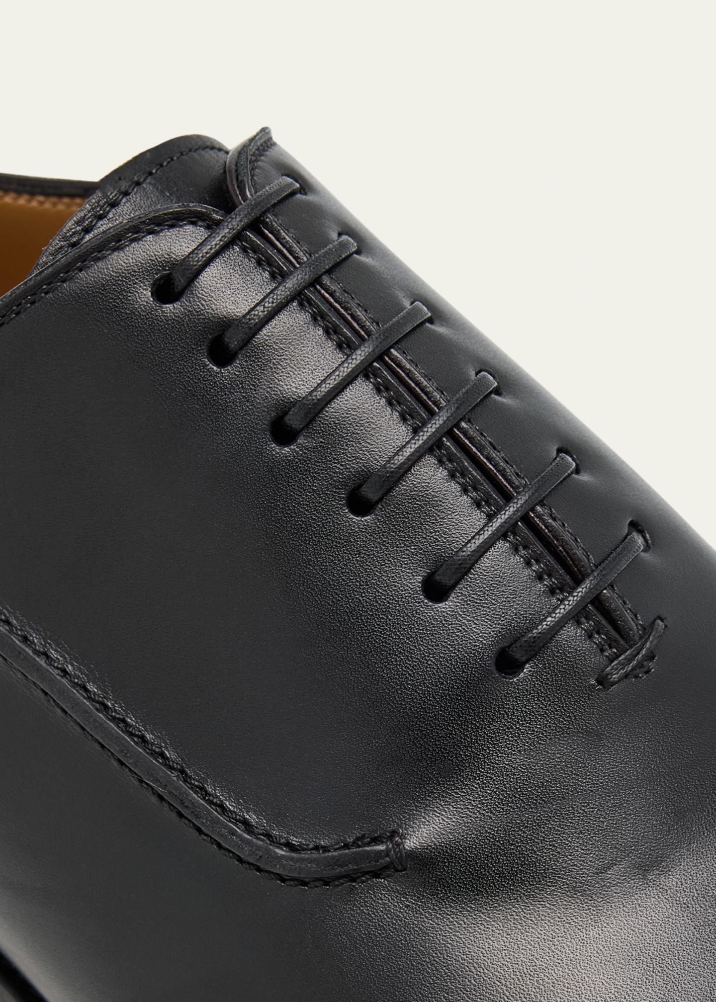 Christian Louboutin Men's Seriox Cap-Toe Leather Oxfords