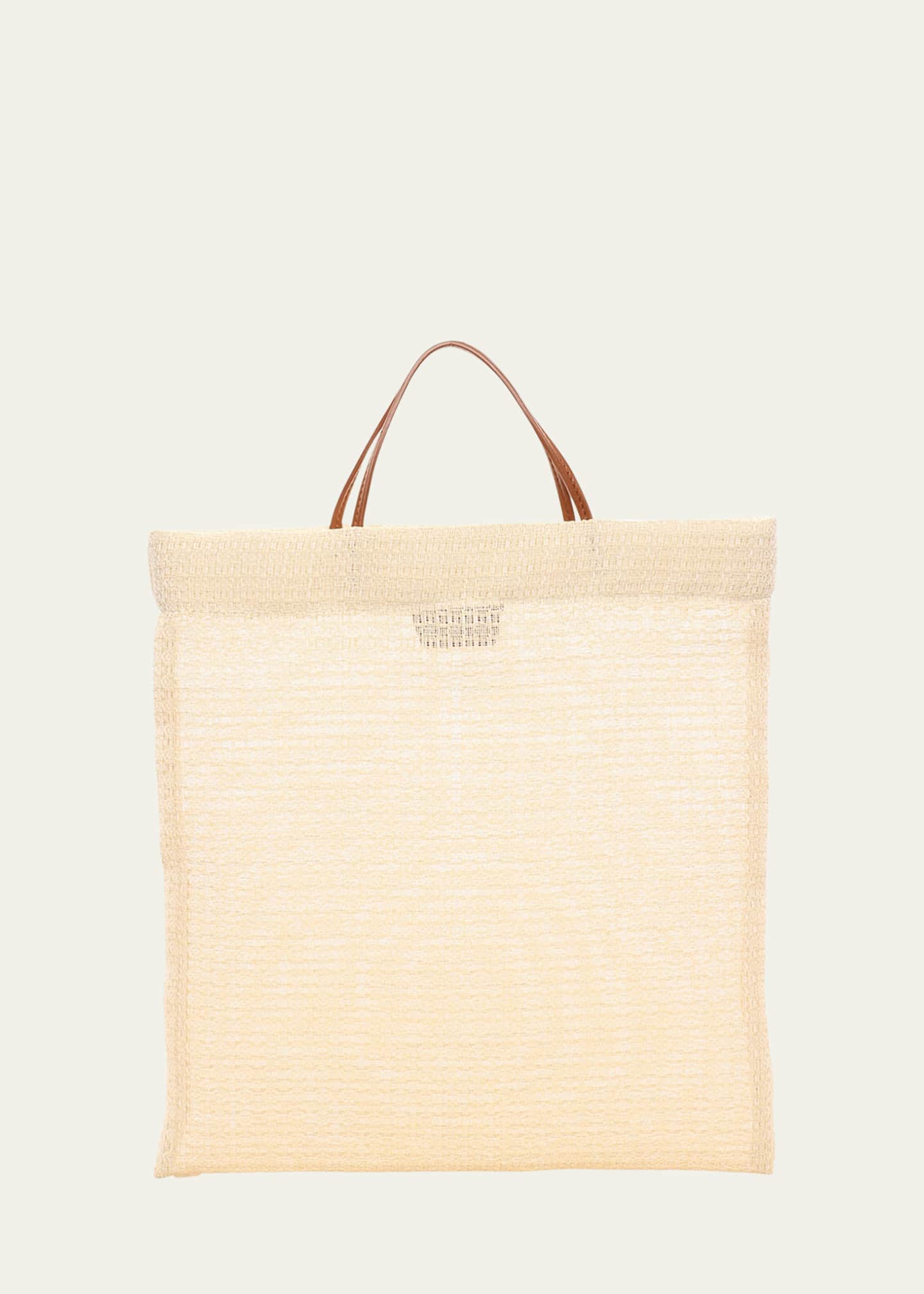 THE ROW Barn Mini Tote Bag in Vivid Mesh Image 1 of 2
