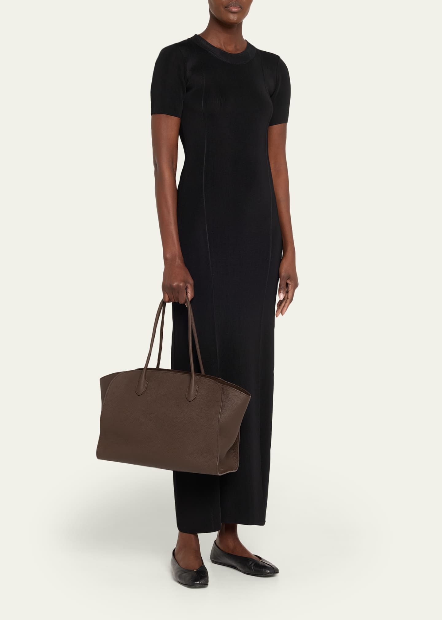Marlo 14 Tote Bag in Matte Leather