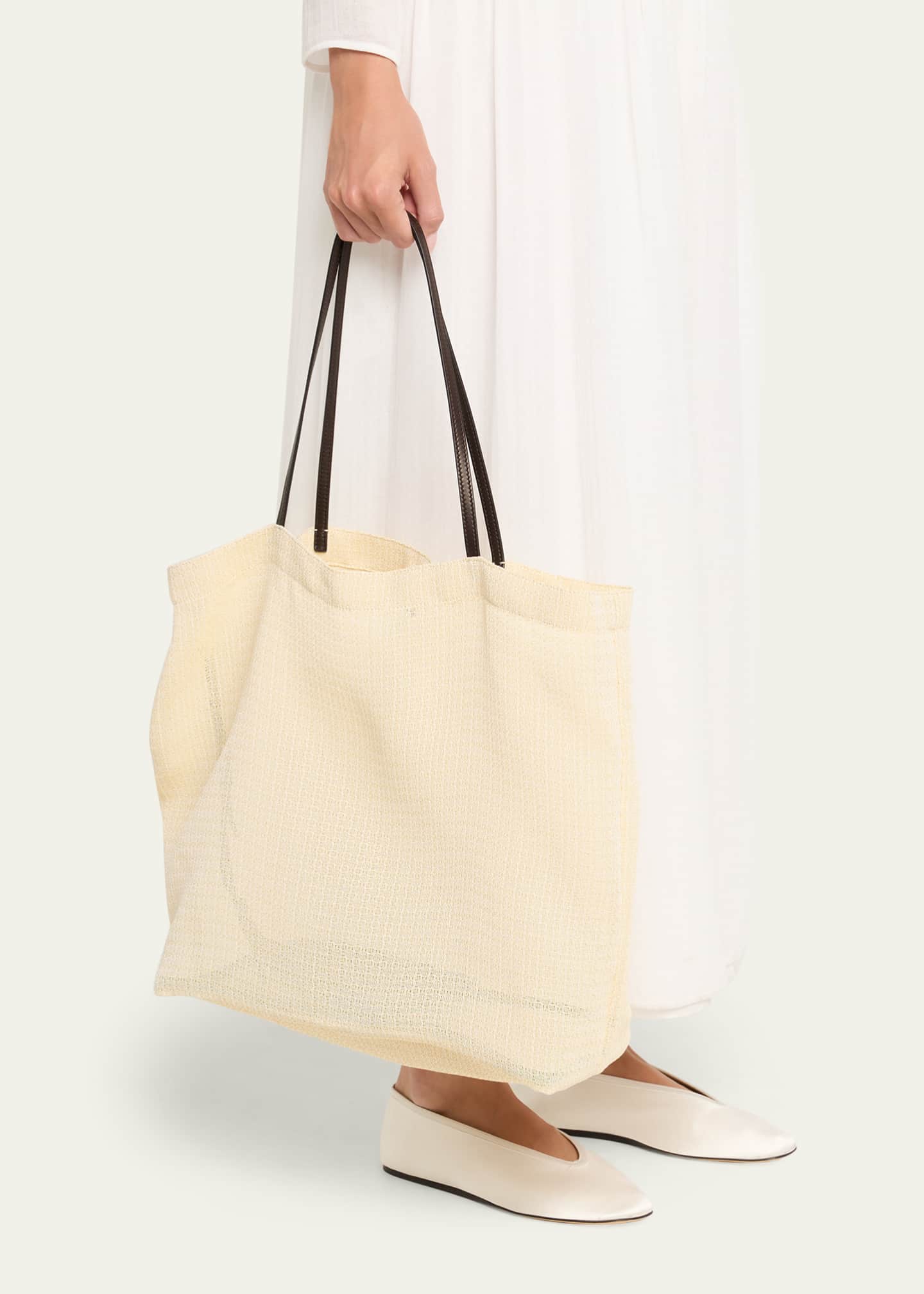 THE ROW Barn Tote Bag in Vivid Mesh - Bergdorf Goodman