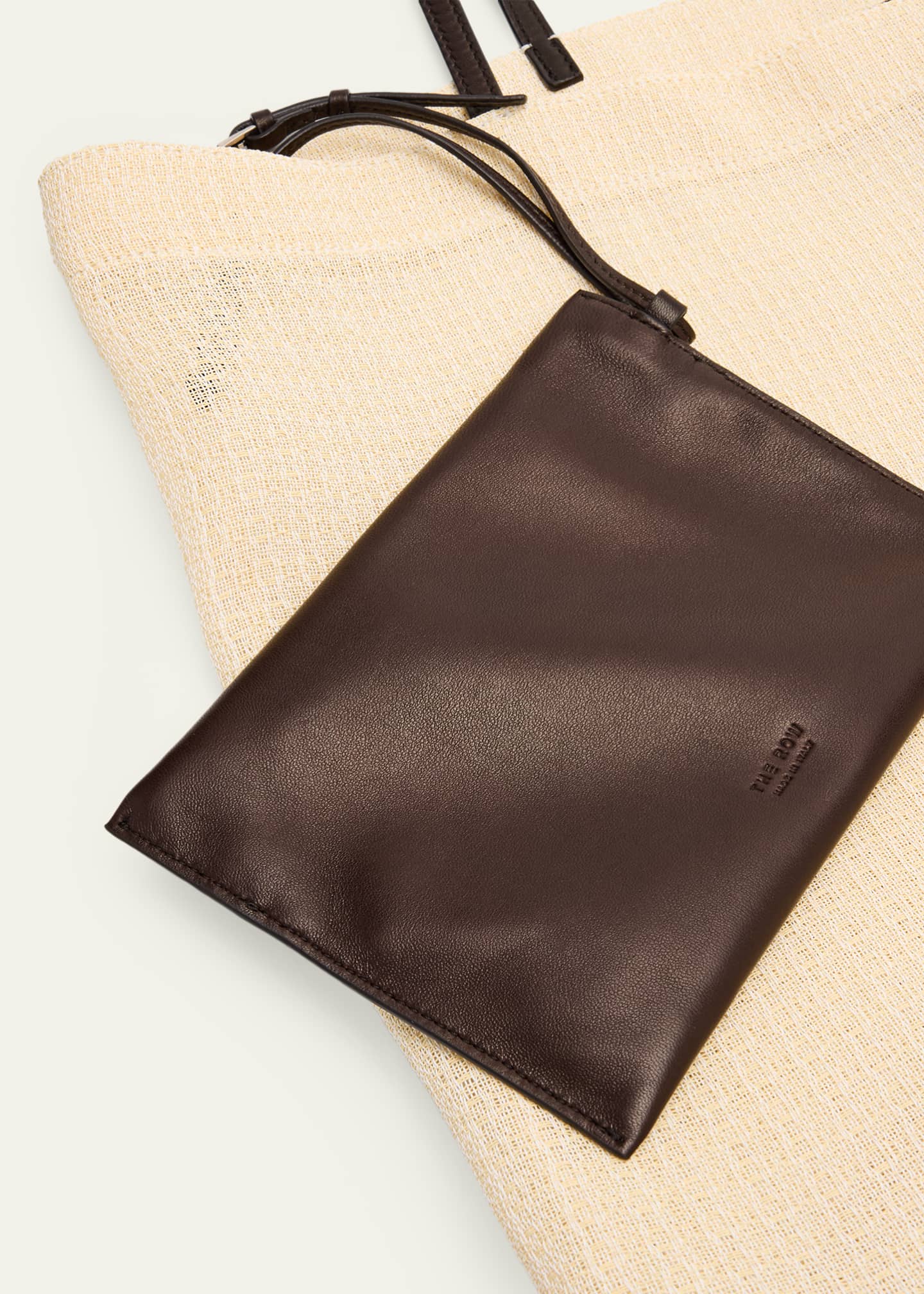 THE ROW Barn Tote Bag in Vivid Mesh Image 6 of 6