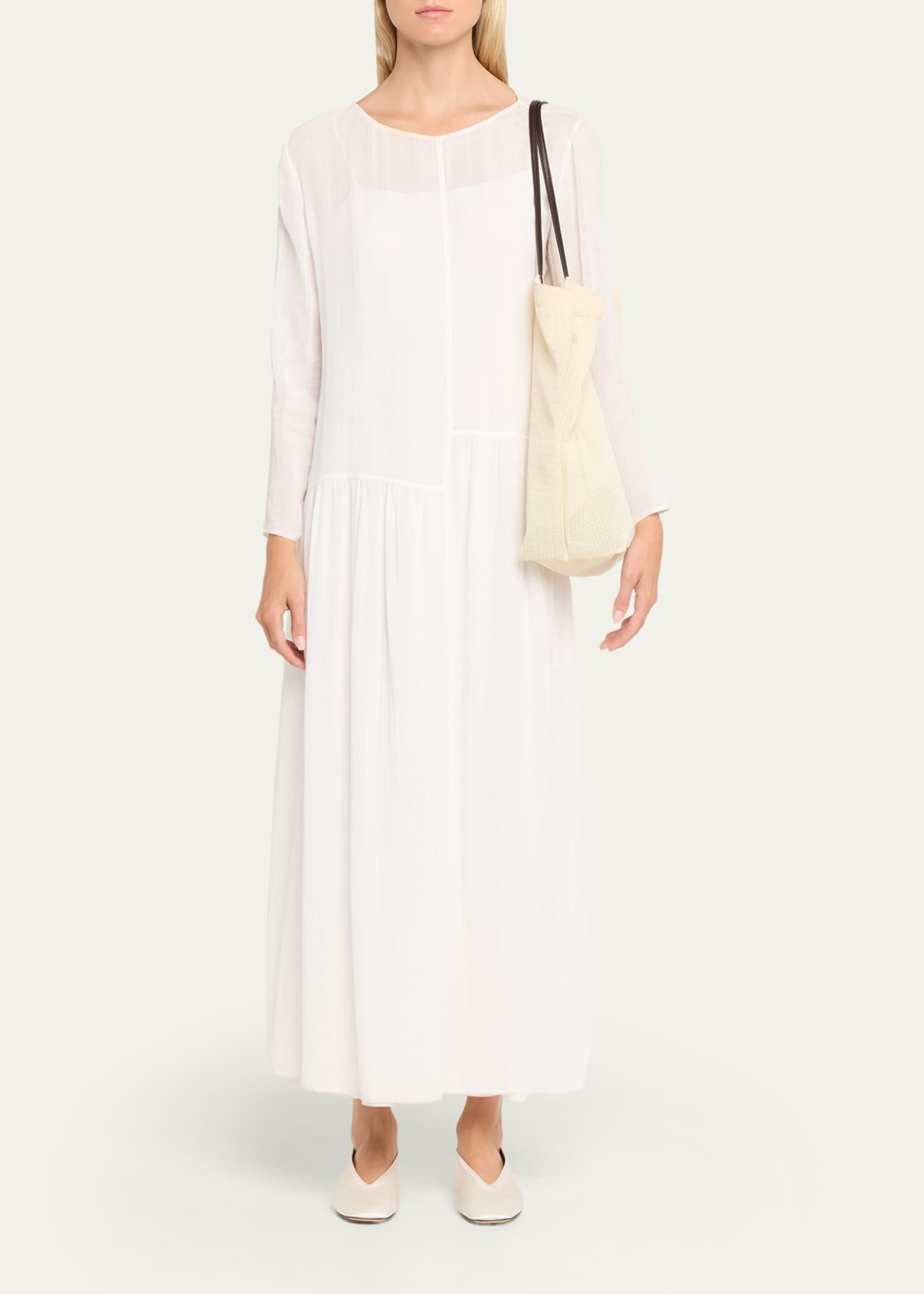 【THE ROW】BARN TOTE BAG バーントートバッグ Barn Tote Bag Tan in Mesh – The Row