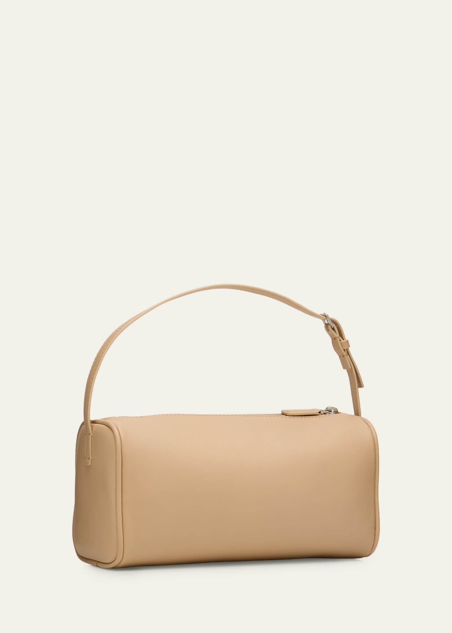 90s Top-Handle Bag in Silk Leather