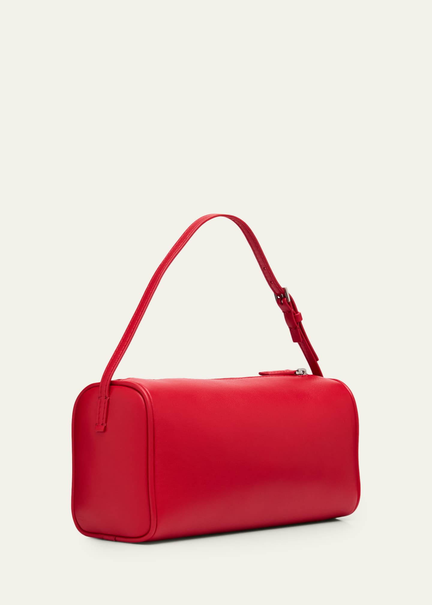 90s Top-Handle Bag in Silk Leather