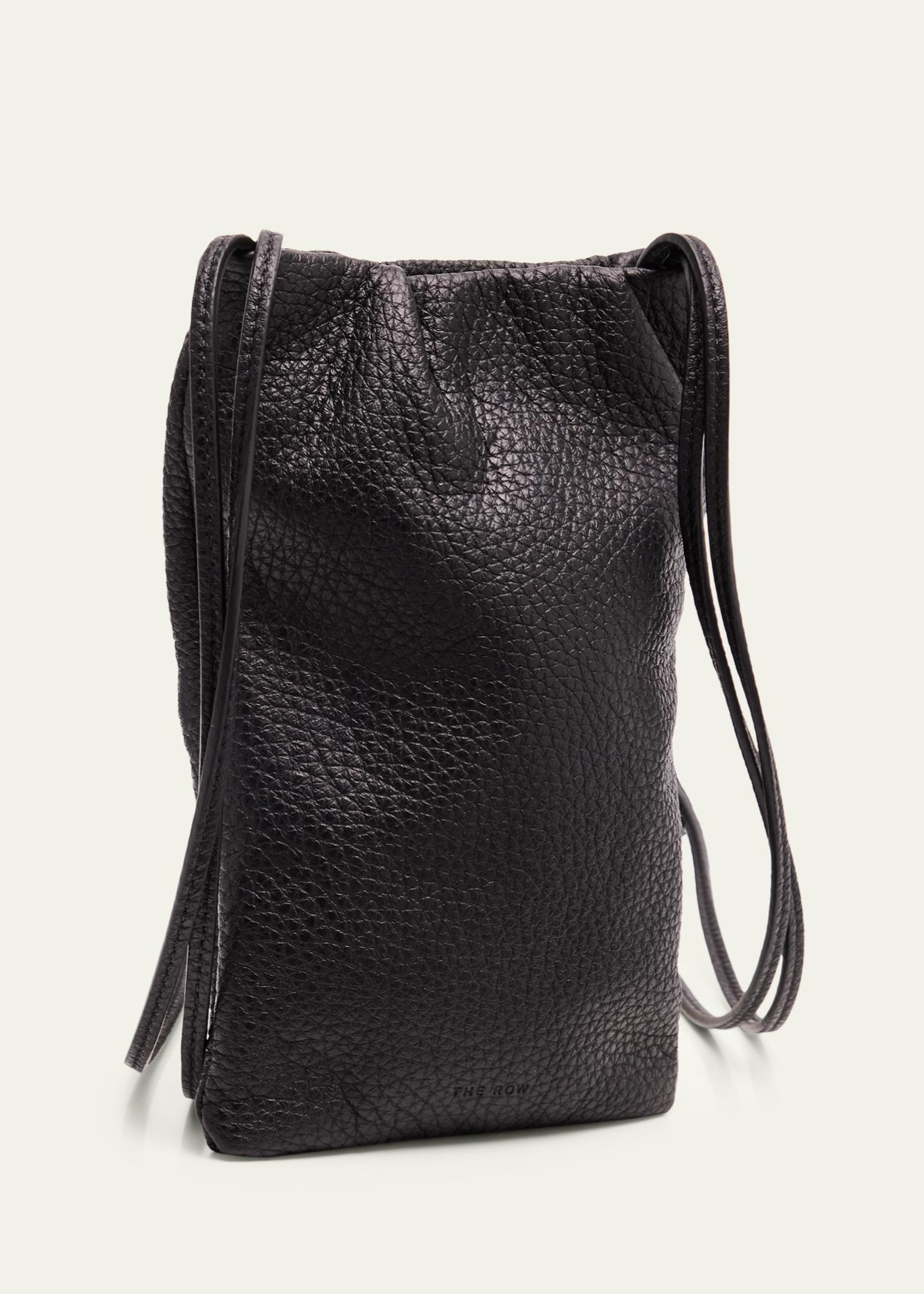 THE ROW Bourse Phone Case in Deer Leather - Bergdorf Goodman