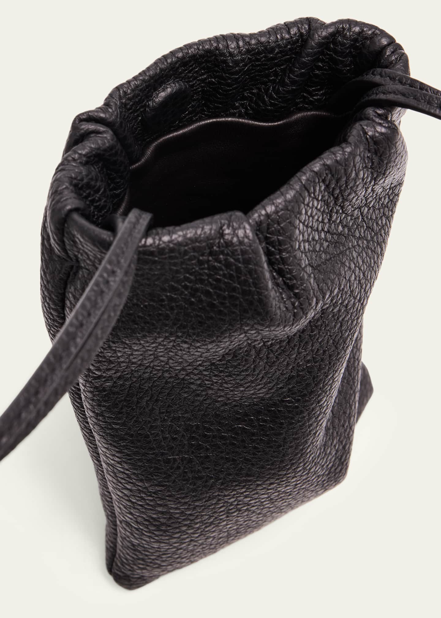 THE ROW Bourse Phone Case in Deer Leather - Bergdorf Goodman