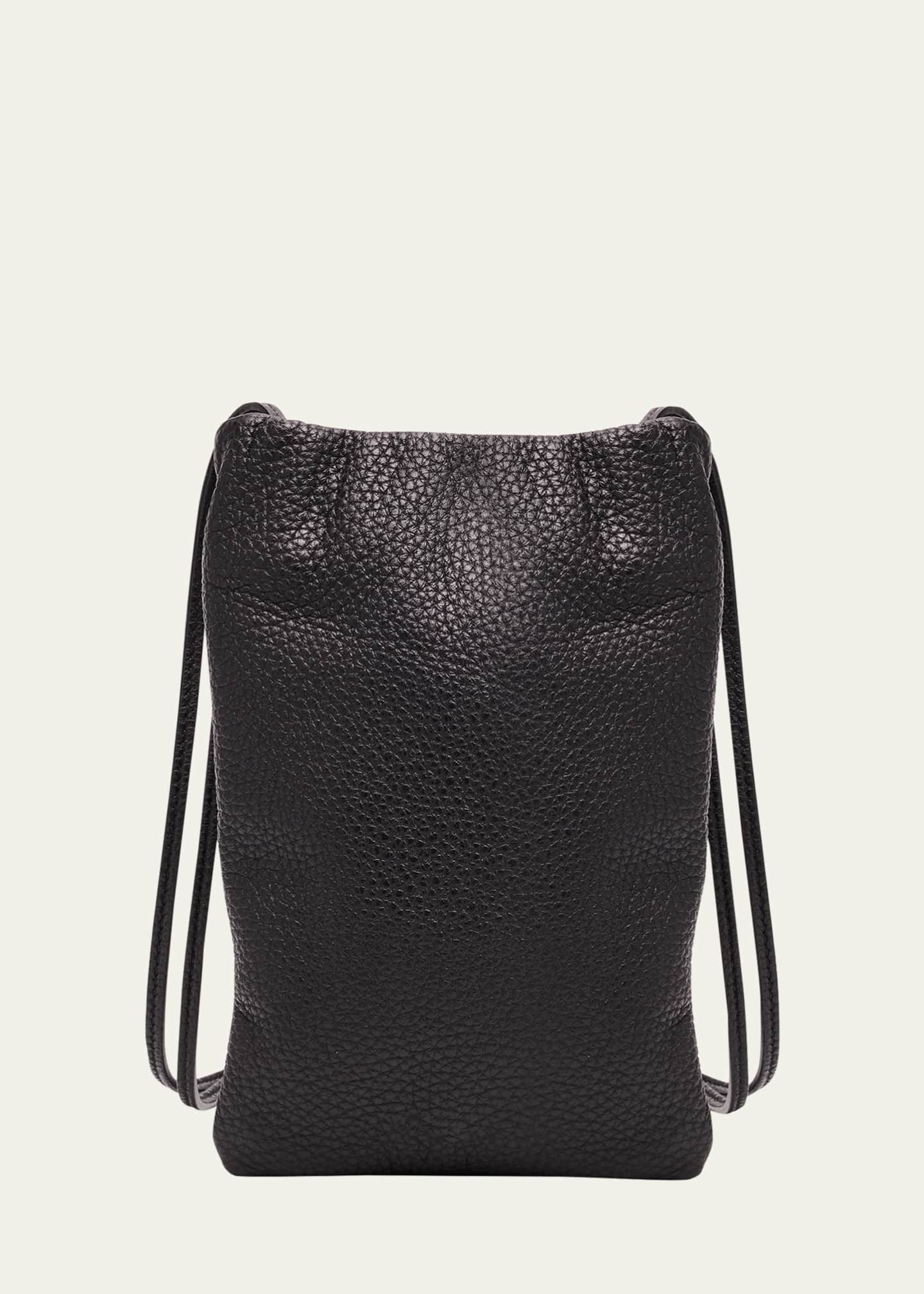 THE ROW Bourse Phone Case in Deer Leather - Bergdorf Goodman