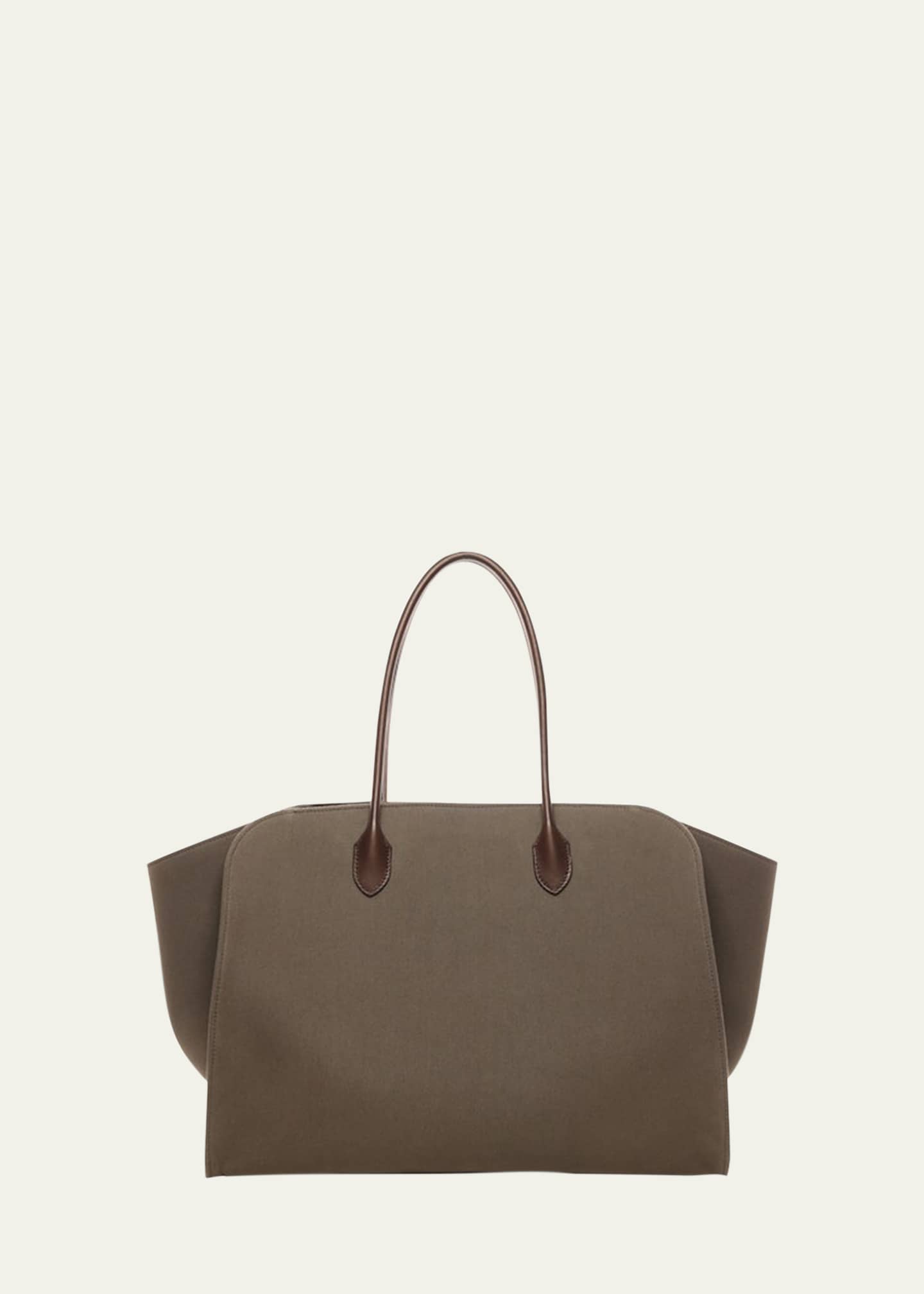 THE ROW Marlo 17 Tote Bag in Textured Canvas Image 1 of 2