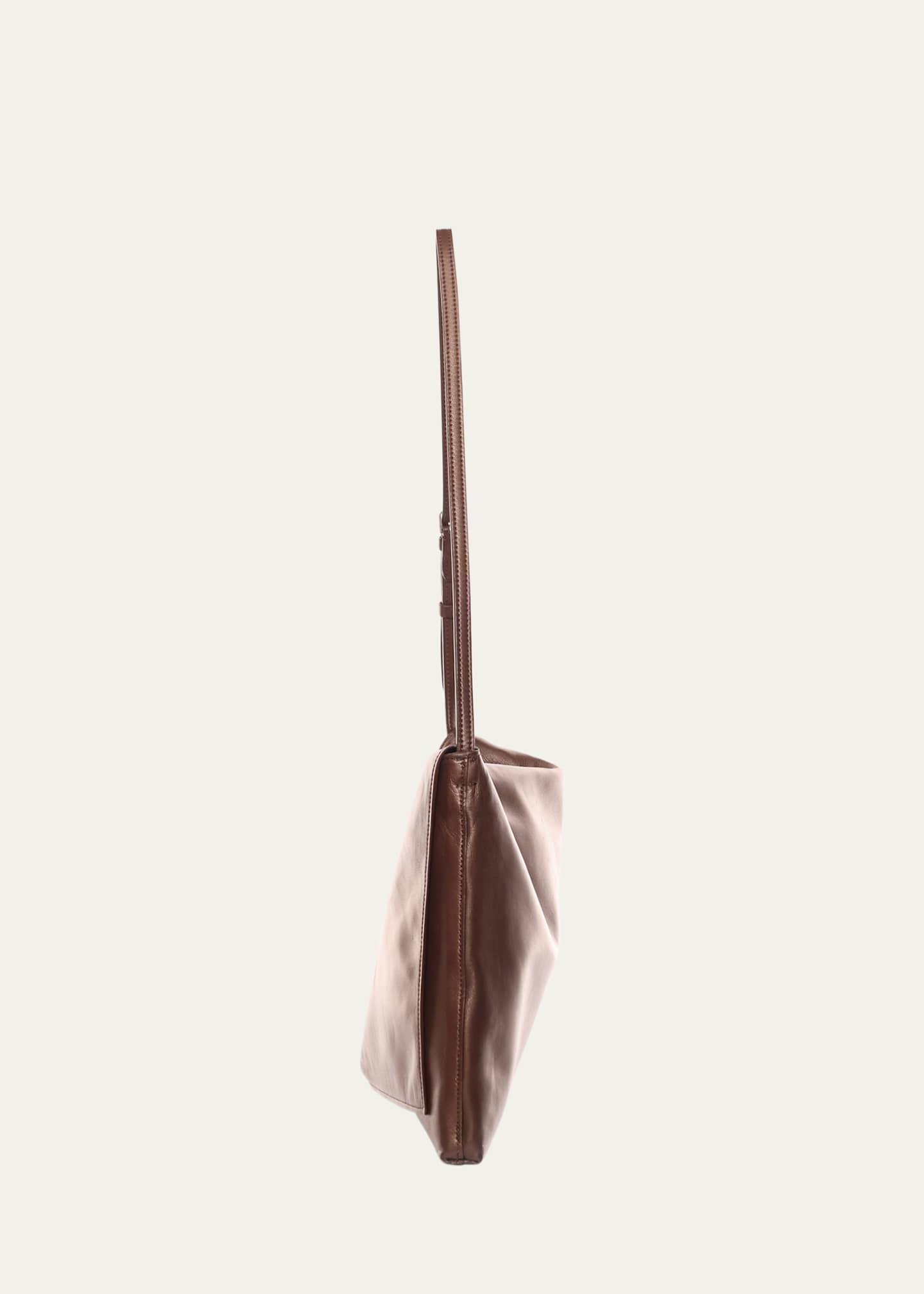 THE ROW Nan Shoulder Bag in Silk Leather - Bergdorf Goodman