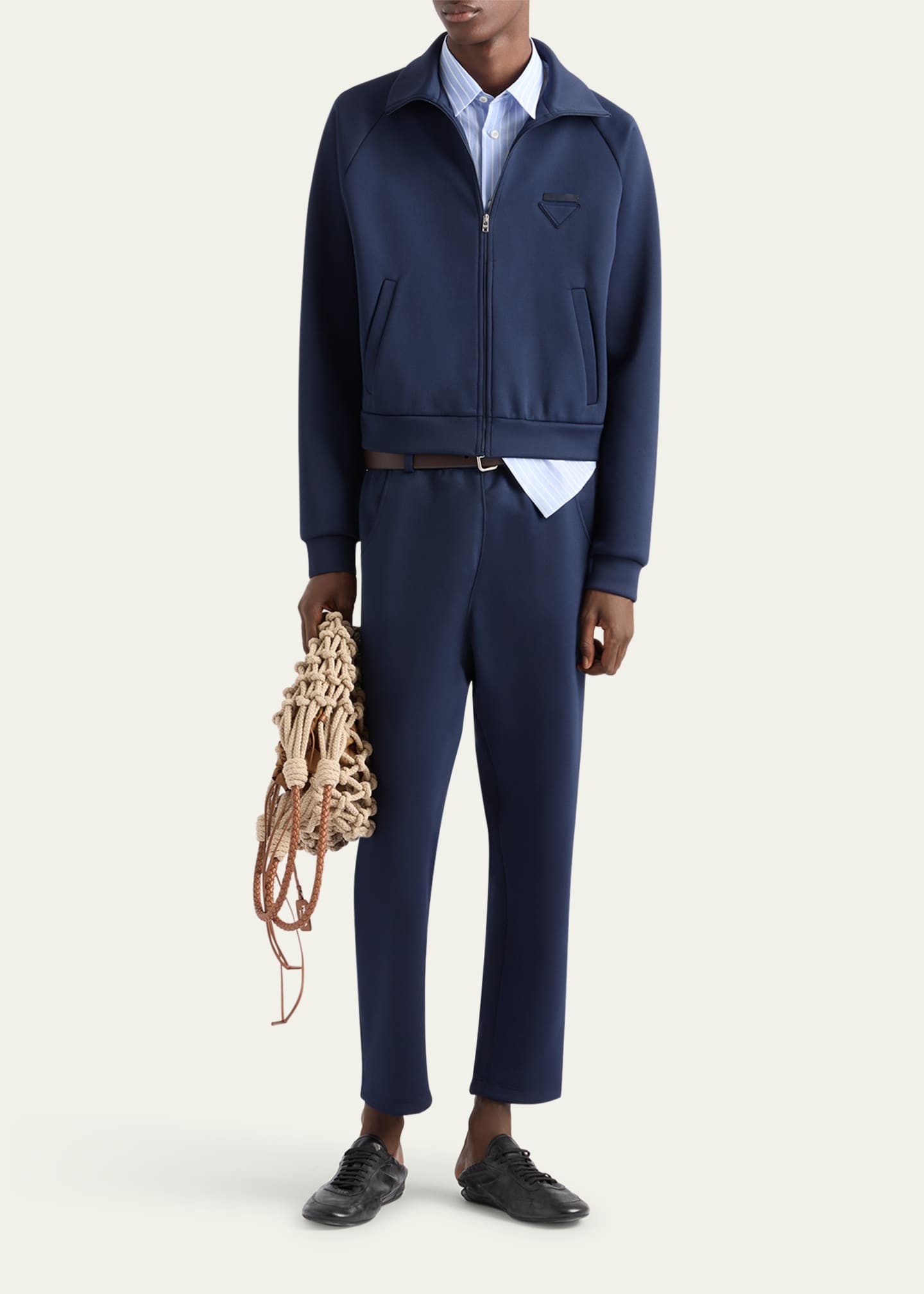 Prada Men's Tech Pull-On Pants Image 2 of 5