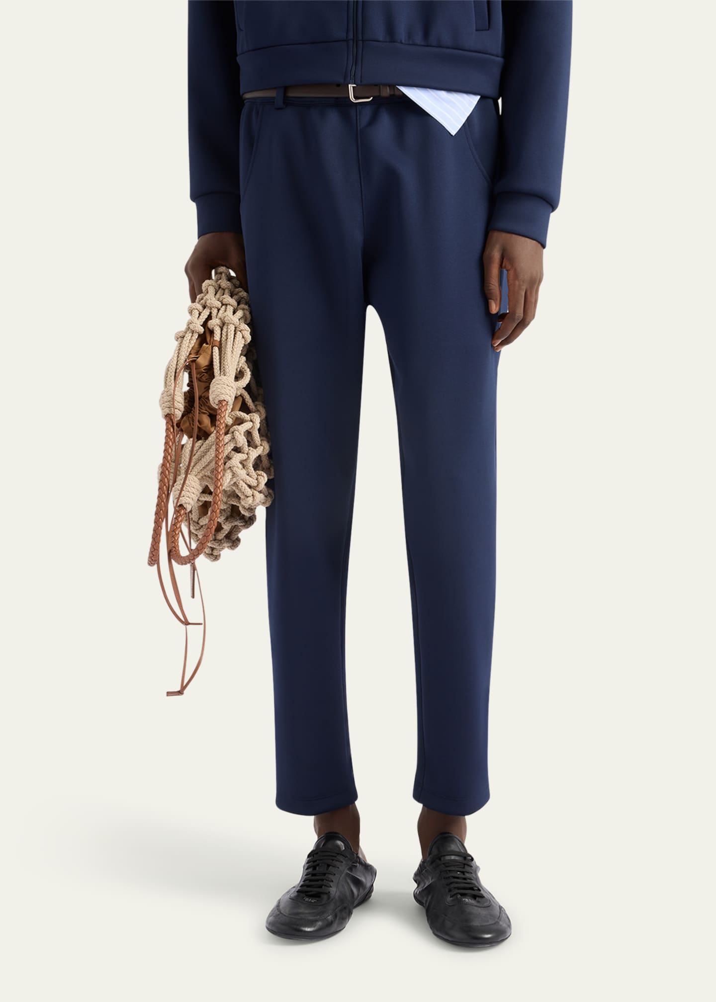 Prada Men's Tech Pull-On Pants Image 4 of 5