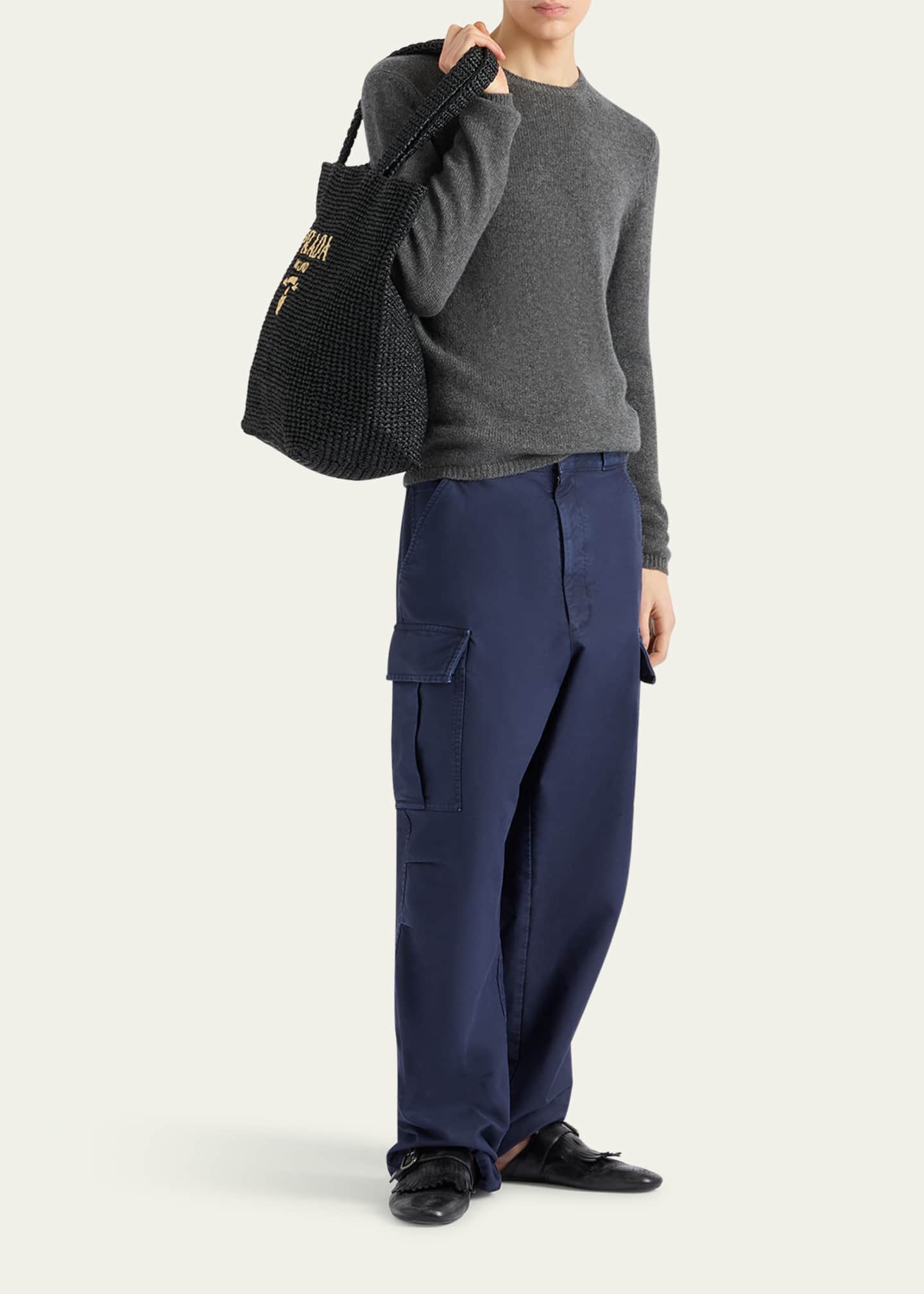 Prada Men's Cargo Pants in Raso Old Image 2 of 5