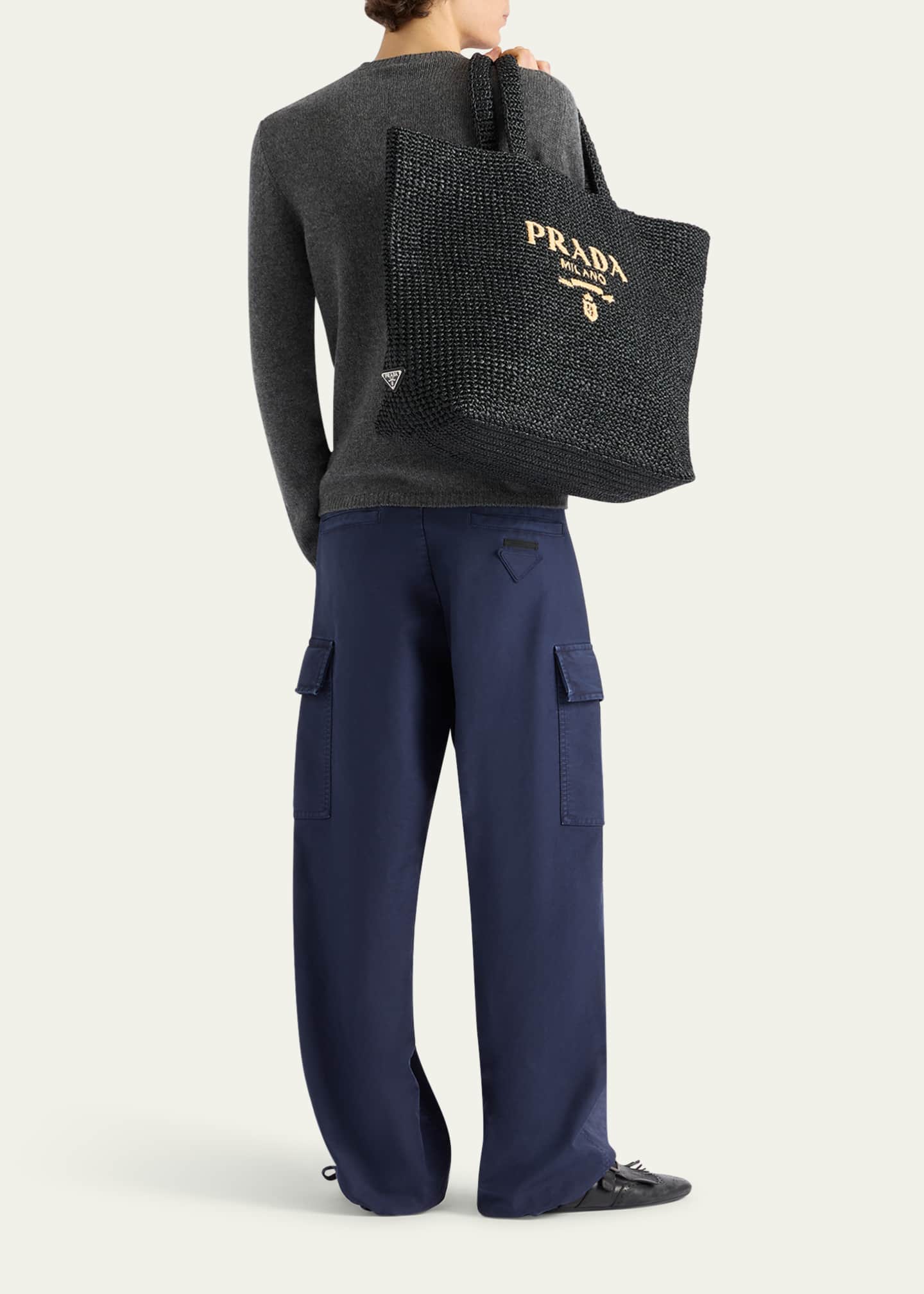 Prada Men's Cargo Pants in Raso Old Image 3 of 5