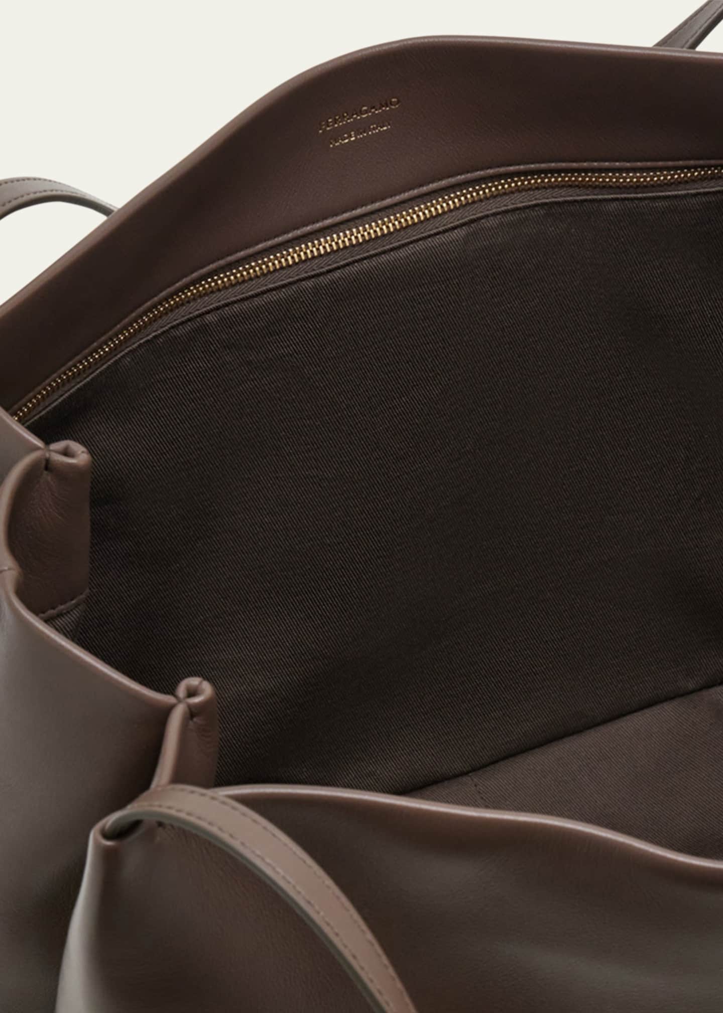 Ferragamo Medium Leather Tote Bag Image 4 of 4