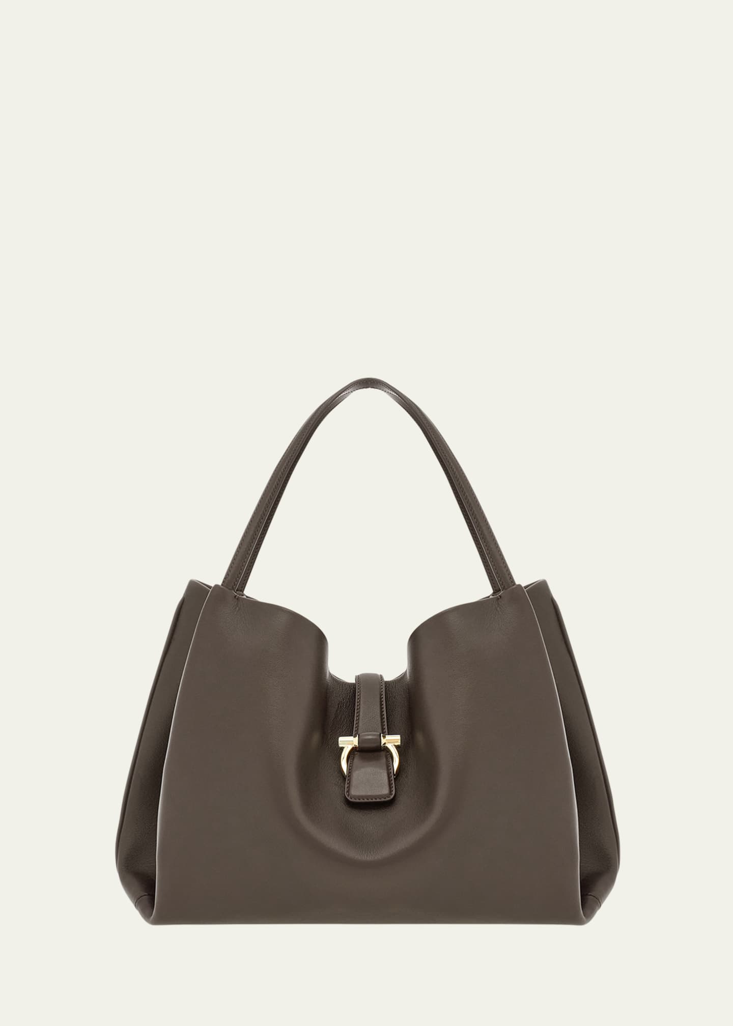 Ferragamo Medium Leather Tote Bag Image 1 of 4