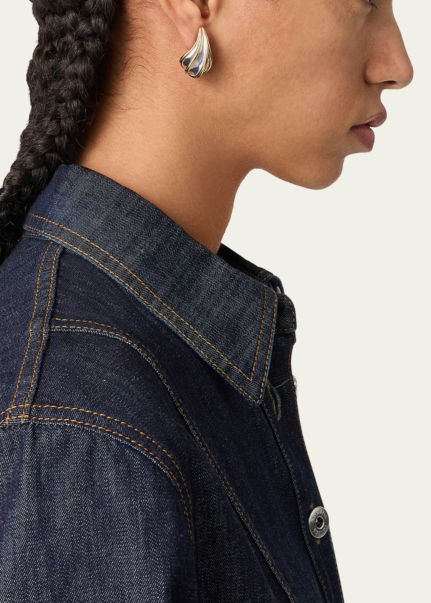Bottega Veneta Mini Drop Earrings Image 2 of 3