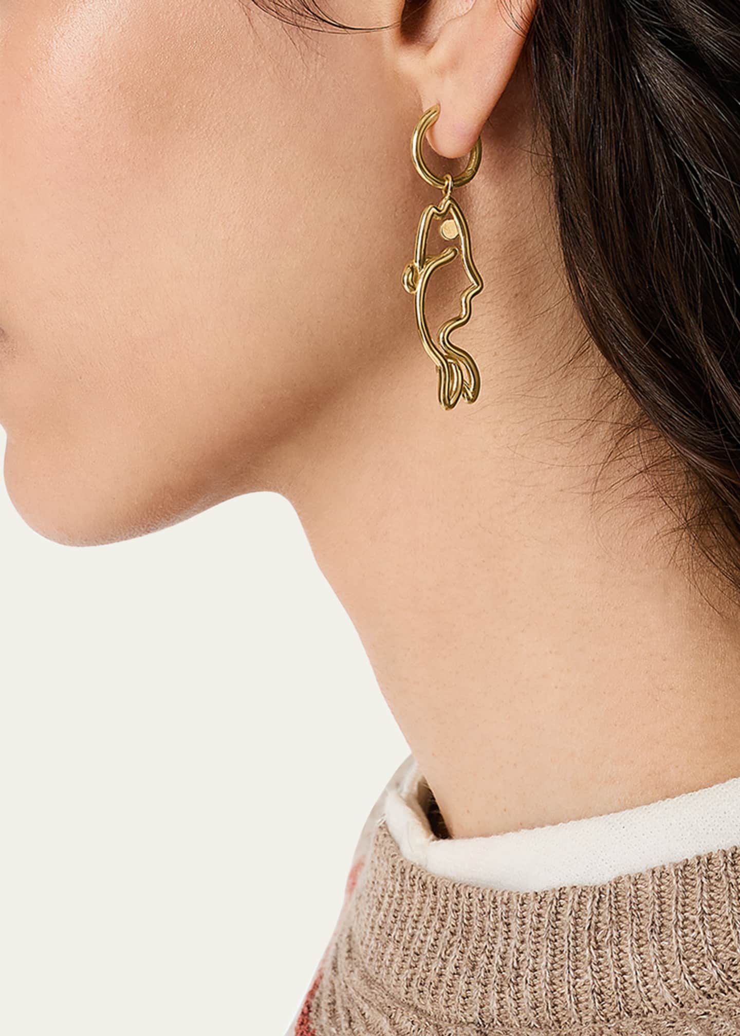 Bottega Veneta Fish Earrings Image 2 of 2