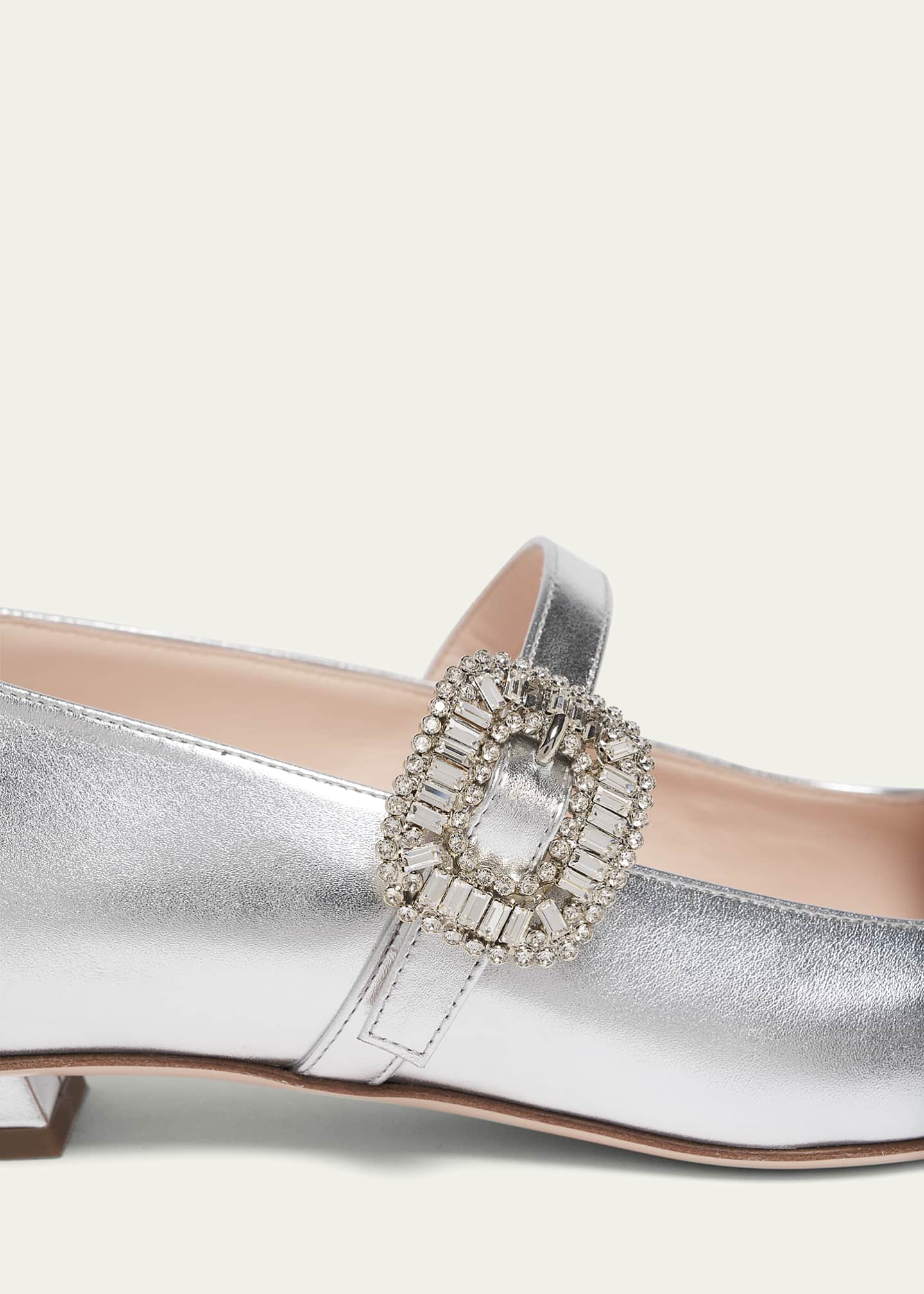 フラットシューズ ROGER VIVIER BELLE VIVIER LEATHER BALLET FLATS Belle Vivier Ballerinas in patent leather Beige Woman