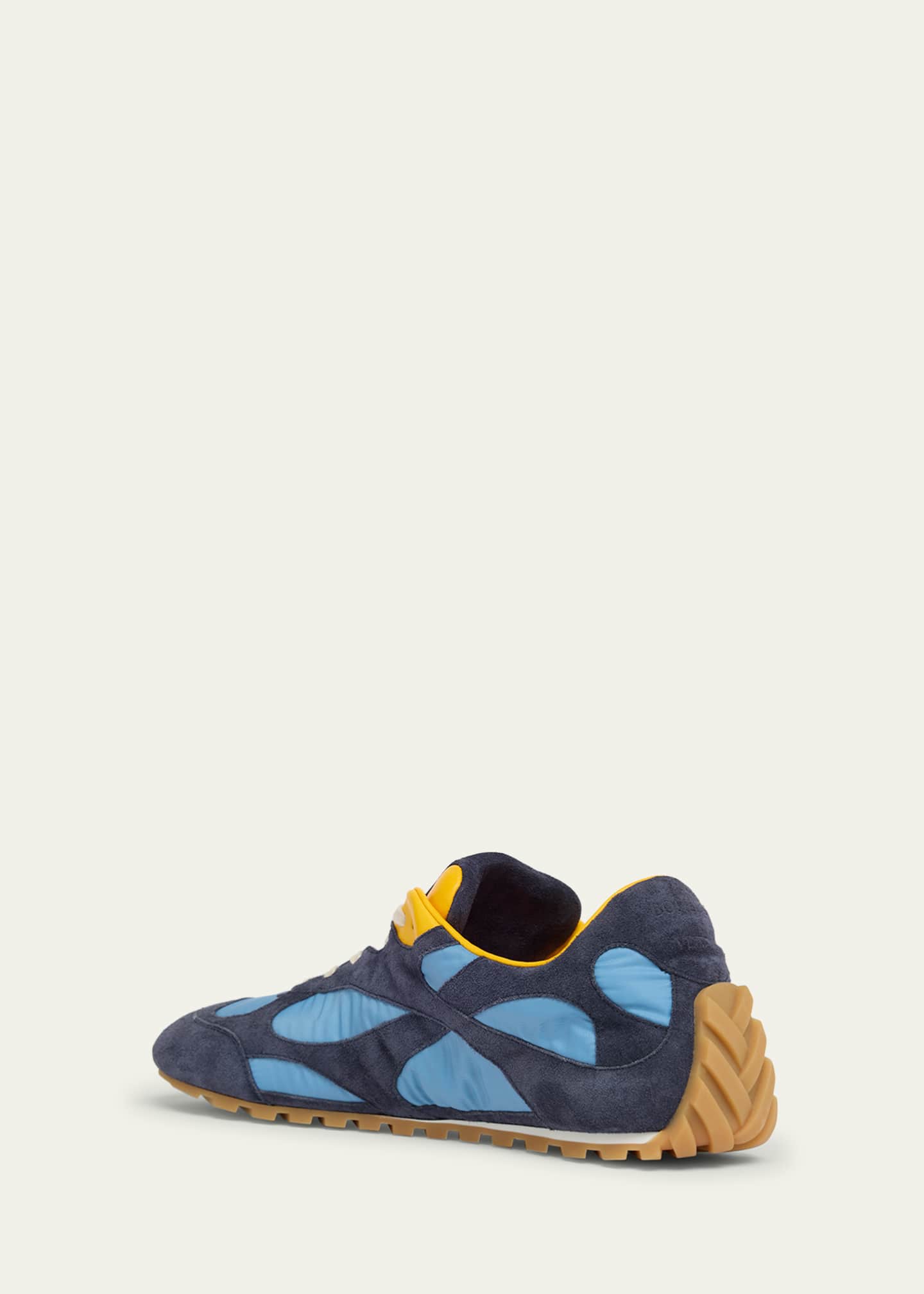 Men's Orbit Flash Nylon and Suede Low-Top Sneakers