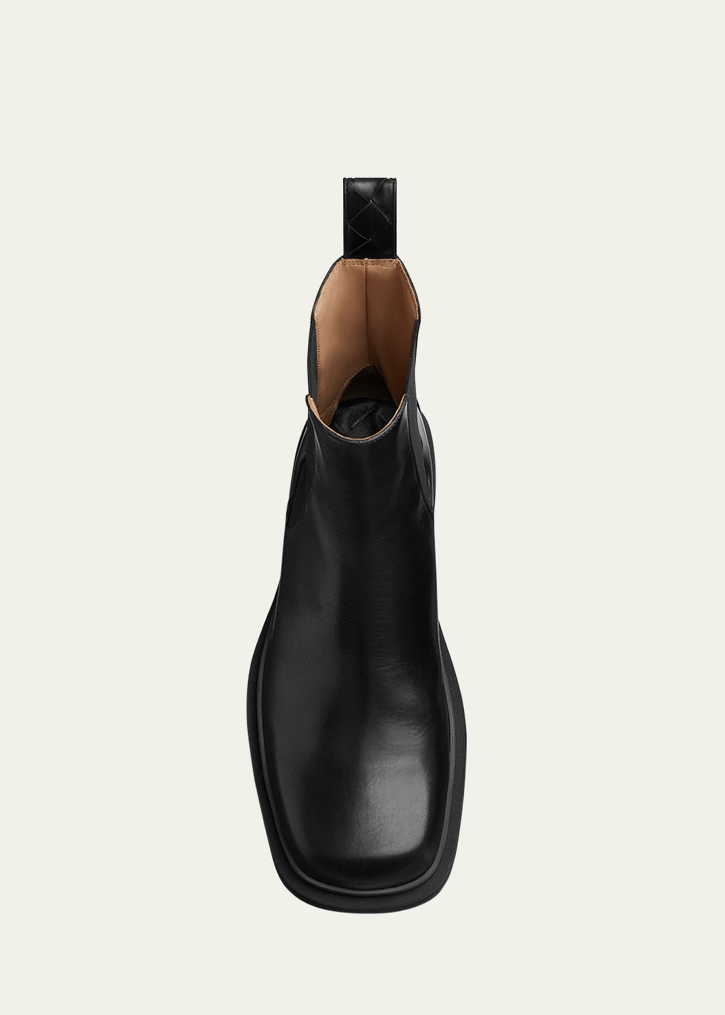Bottega Veneta Men's Ben Smooth & Intrecciato Leather Chelsea