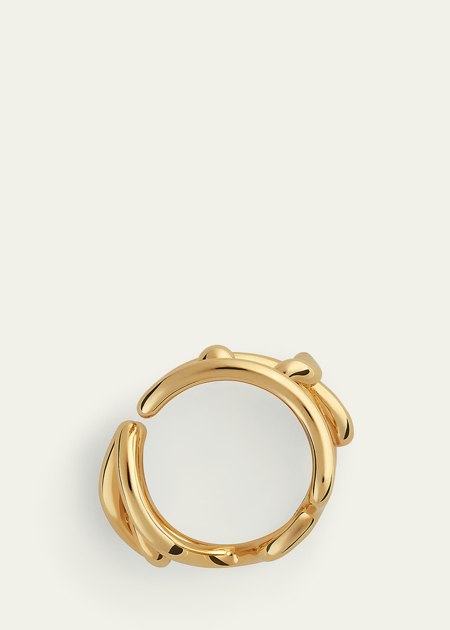 Bottega Veneta Open Fish Ring Image 3 of 4