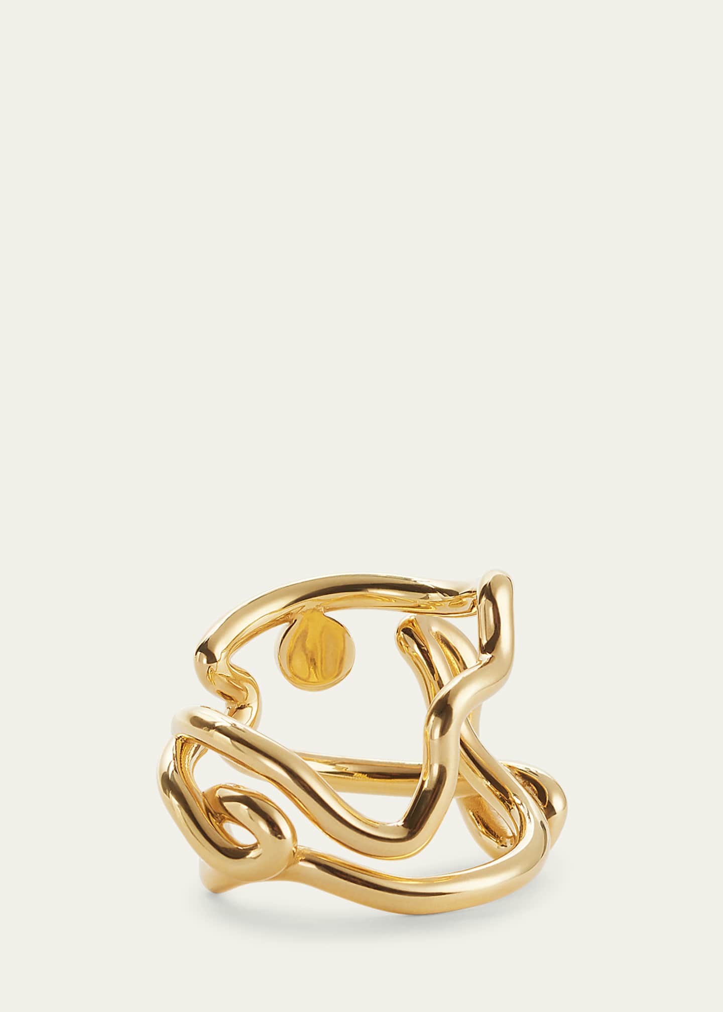 Bottega Veneta Open Fish Ring Image 4 of 4