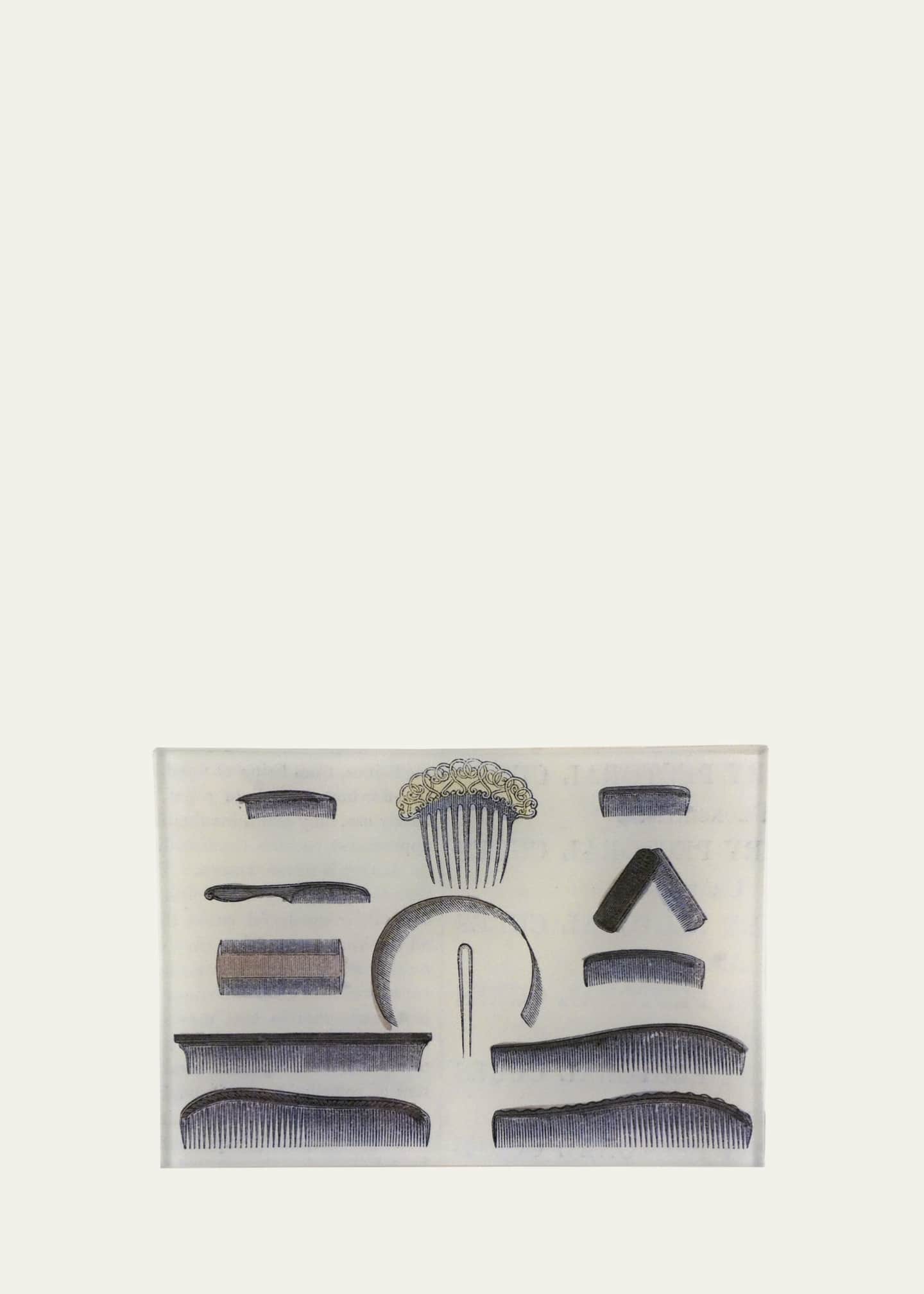 John Derian Combs Mini Tray, 4.5" x 6.5"