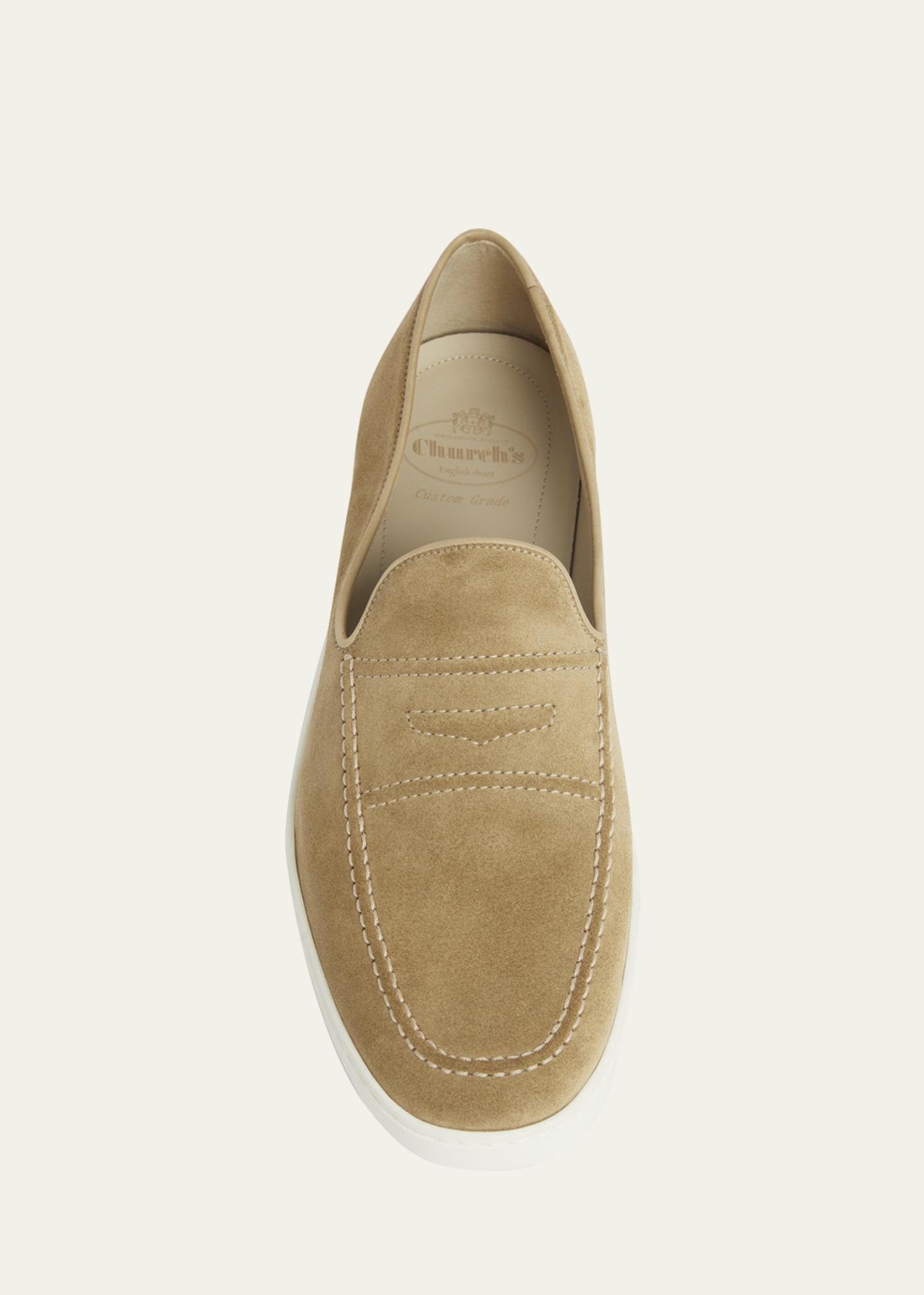 Church’s customs grade men’s loafers. Black Calfskin Loafer | Church main image 3