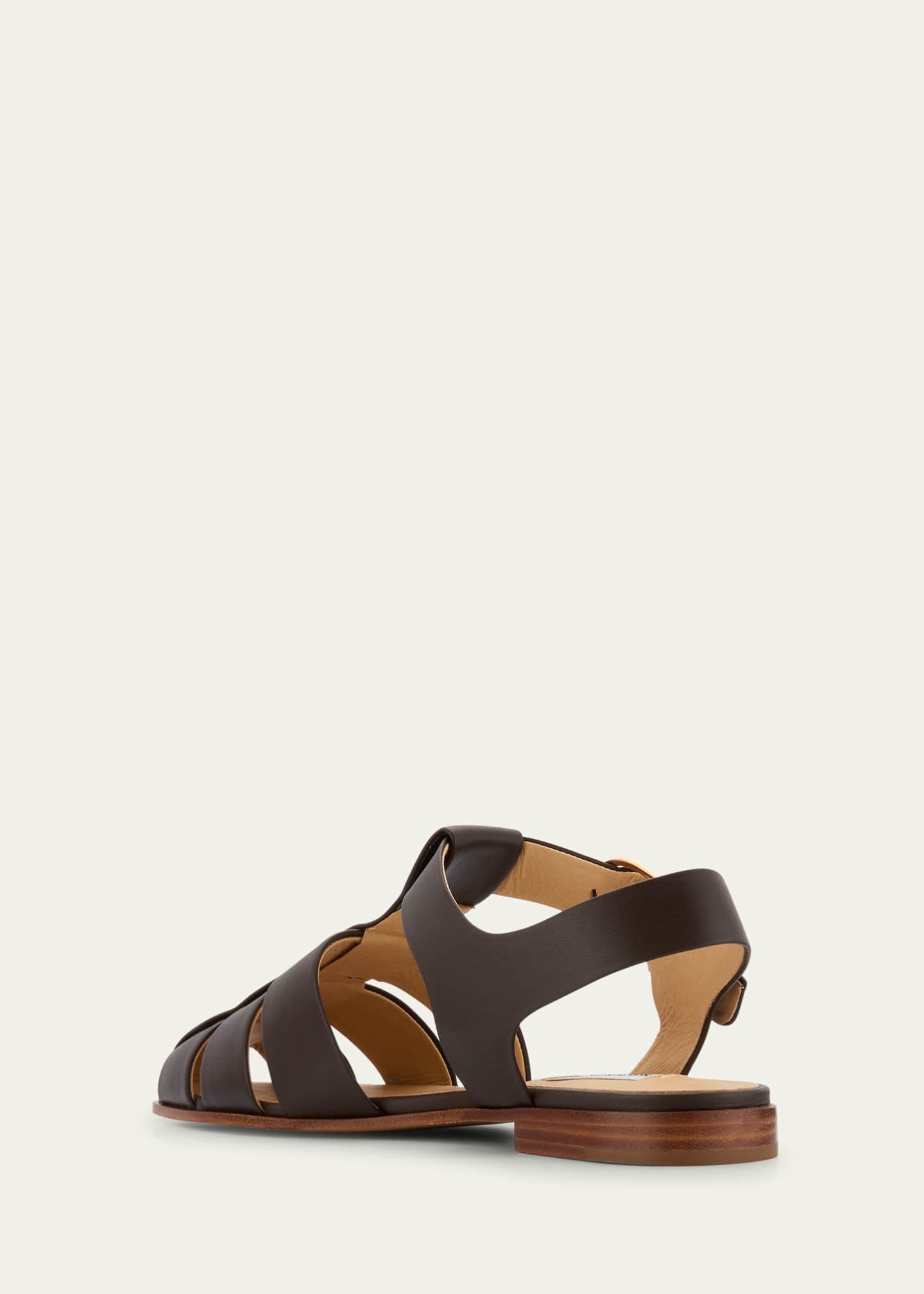 Gabriela Hearst Lynn Leather Fisherman Sandals Image 4 of 6