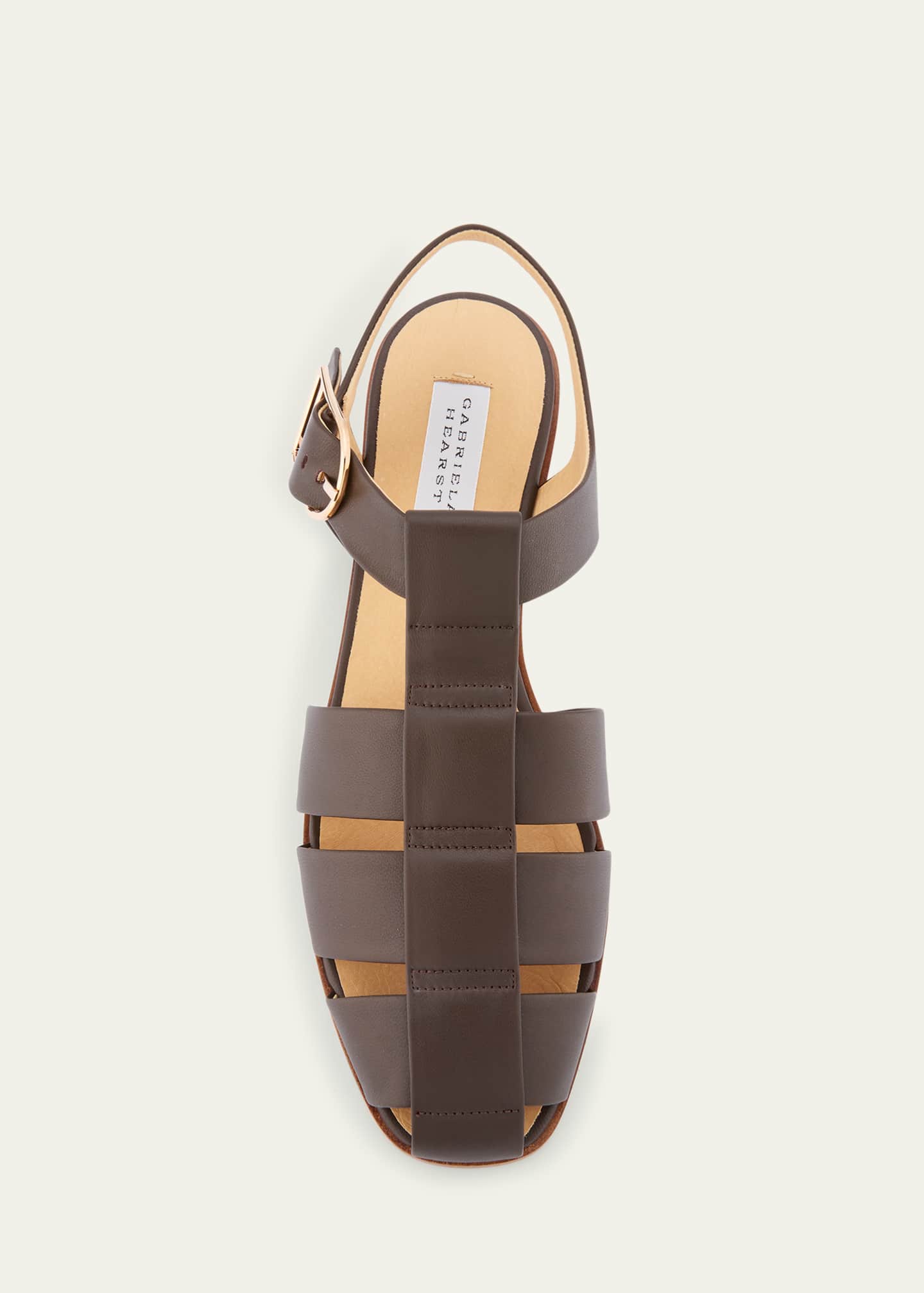Gabriela Hearst Lynn Leather Fisherman Sandals Image 6 of 6