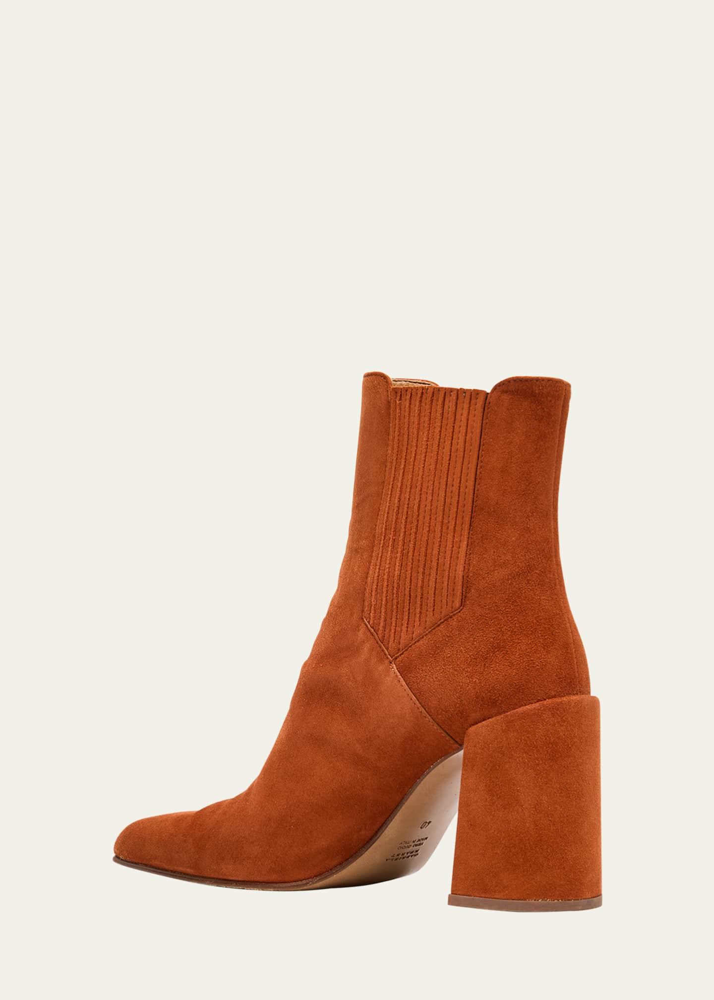 Gabriela Hearst Luke Suede Booties Image 4 of 6