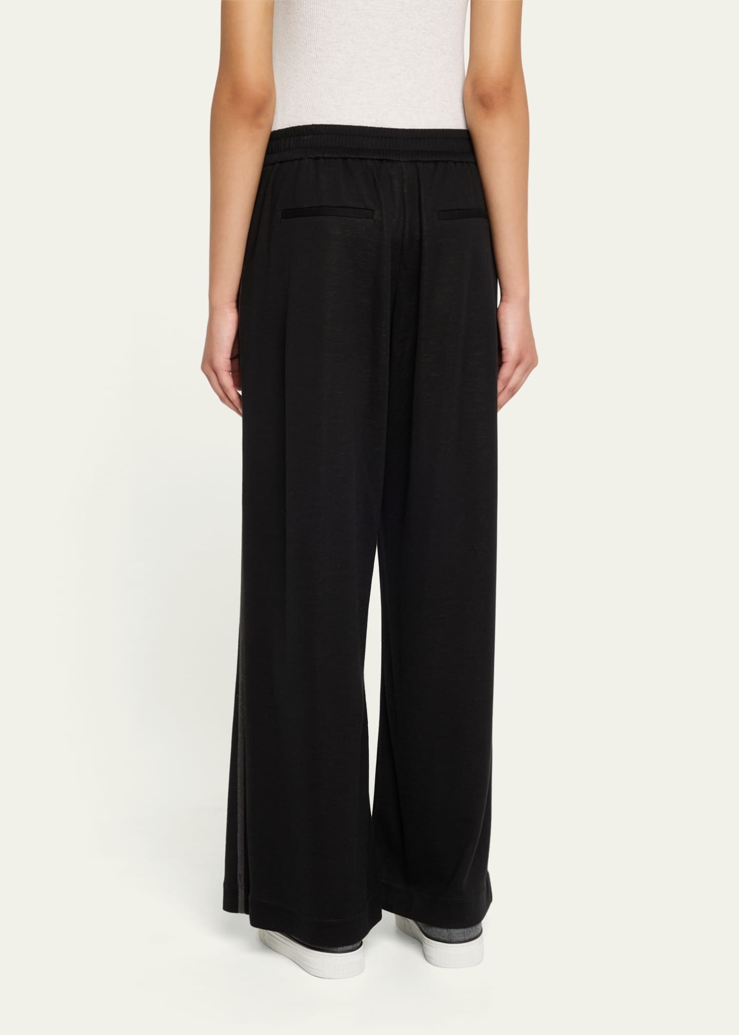 パンツ BRUNELLO CUCINELLI Woman Pants Black M0F70P8878 C101 Brunello Cucinelli Outlet: Pants woman - Black | Brunello