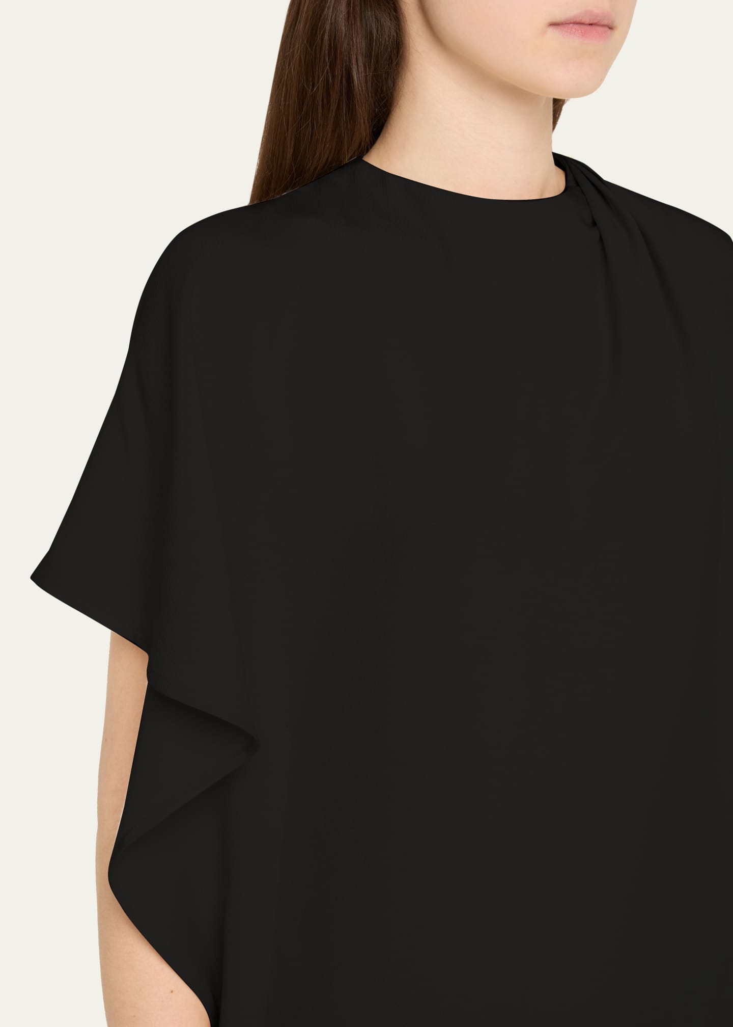 Proenza Schouler Etta Hammered Viscose Top Image 5 of 5