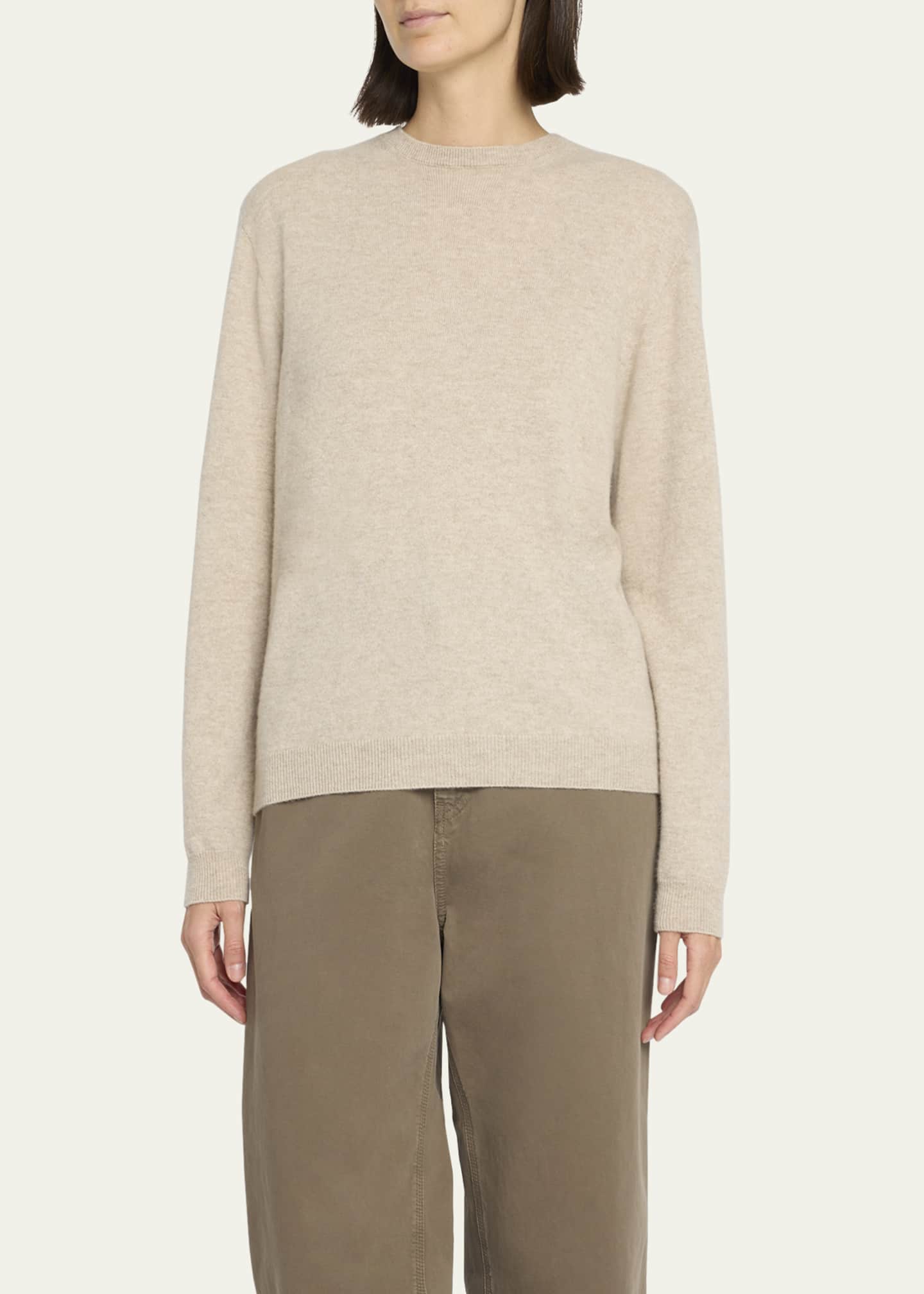 THE ROW Kisaora Crewneck Cashmere Sweater Image 4 of 5