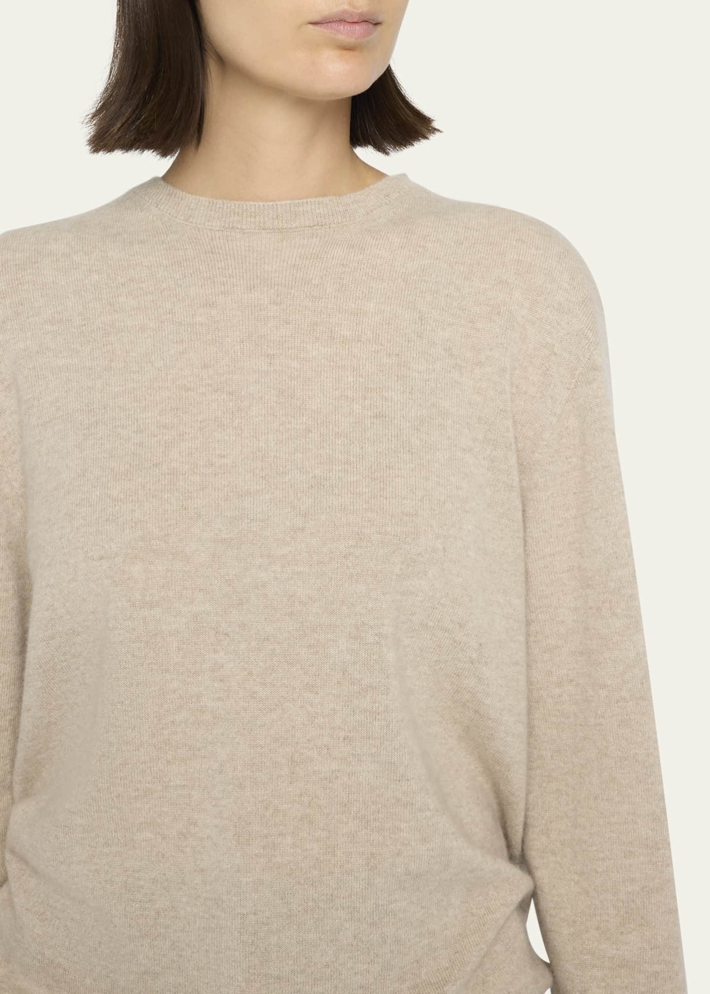 THE ROW Kisaora Crewneck Cashmere Sweater Image 5 of 5