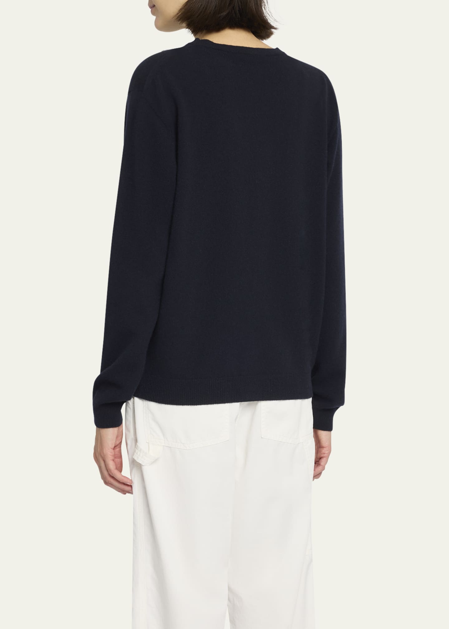 THE ROW Kisaora Crewneck Cashmere Sweater Image 3 of 5