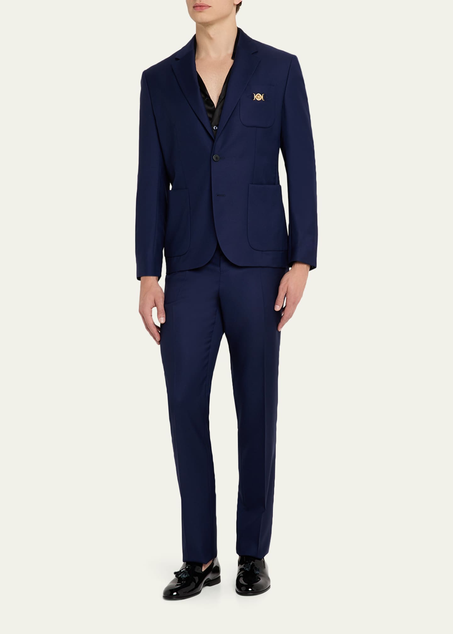 Versace Men's Wool Pants Image 2 of 5