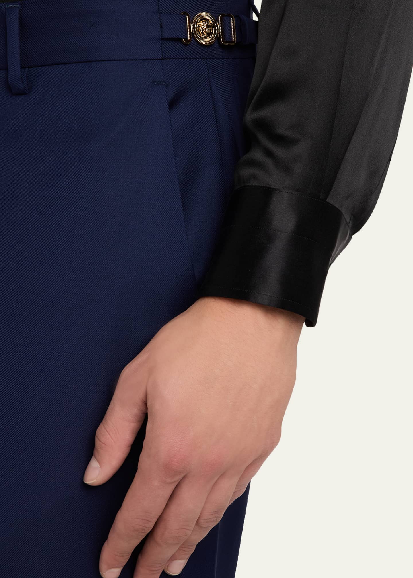 Versace Men's Wool Pants Image 5 of 5