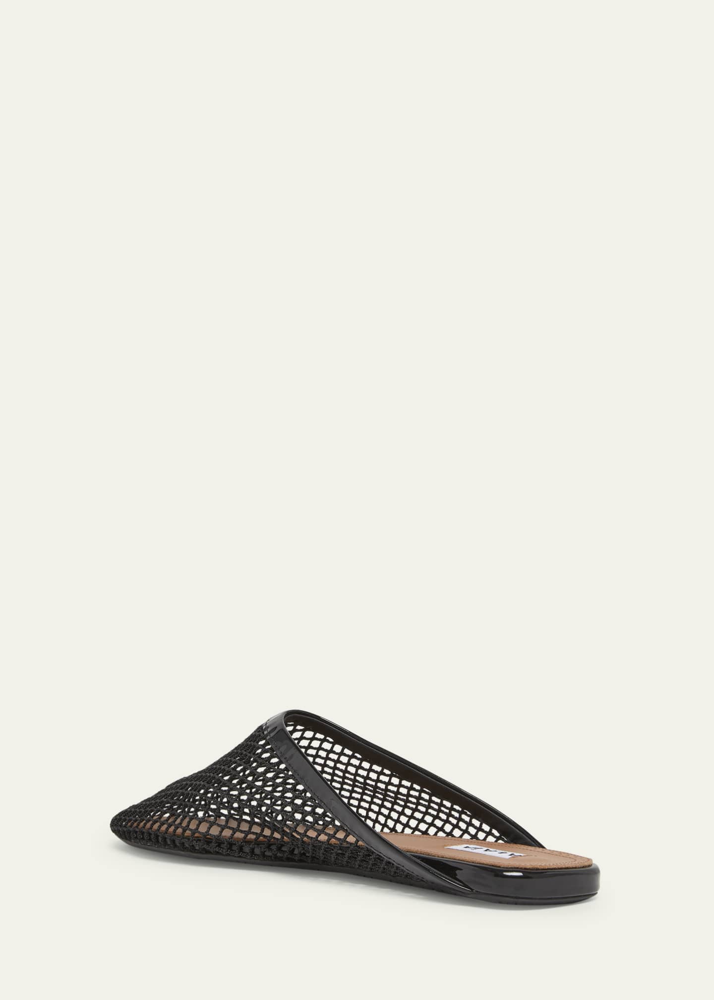 ALAIA Mesh Flat Mules Image 4 of 6