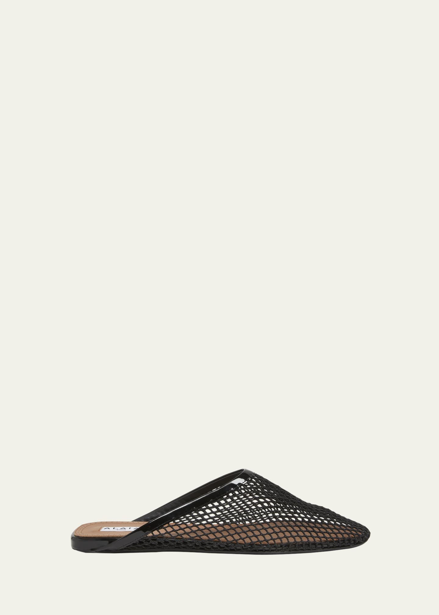 ALAIA Mesh Flat Mules Image 1 of 6