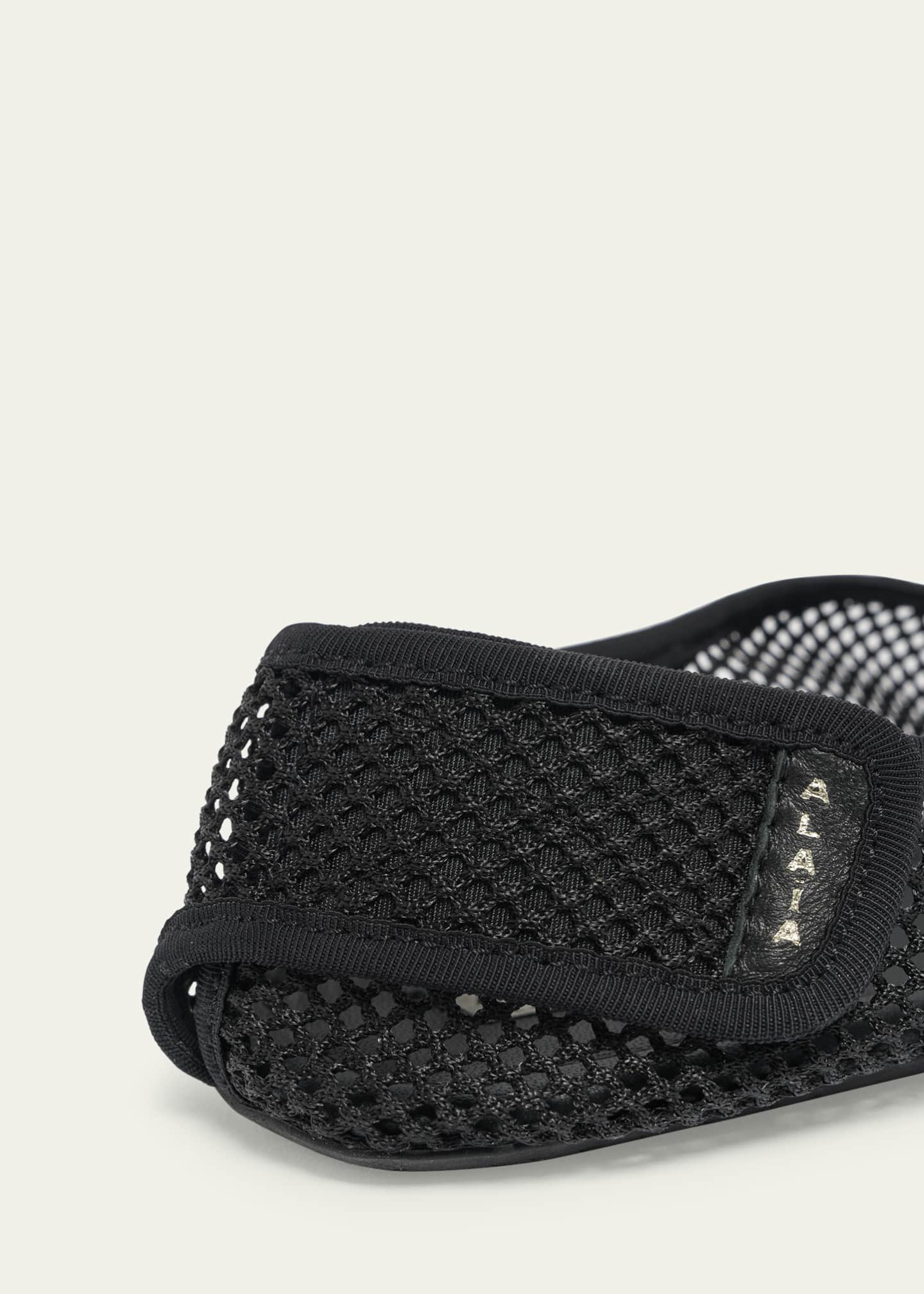 ALAIA Mesh Thong Sandals Image 5 of 6
