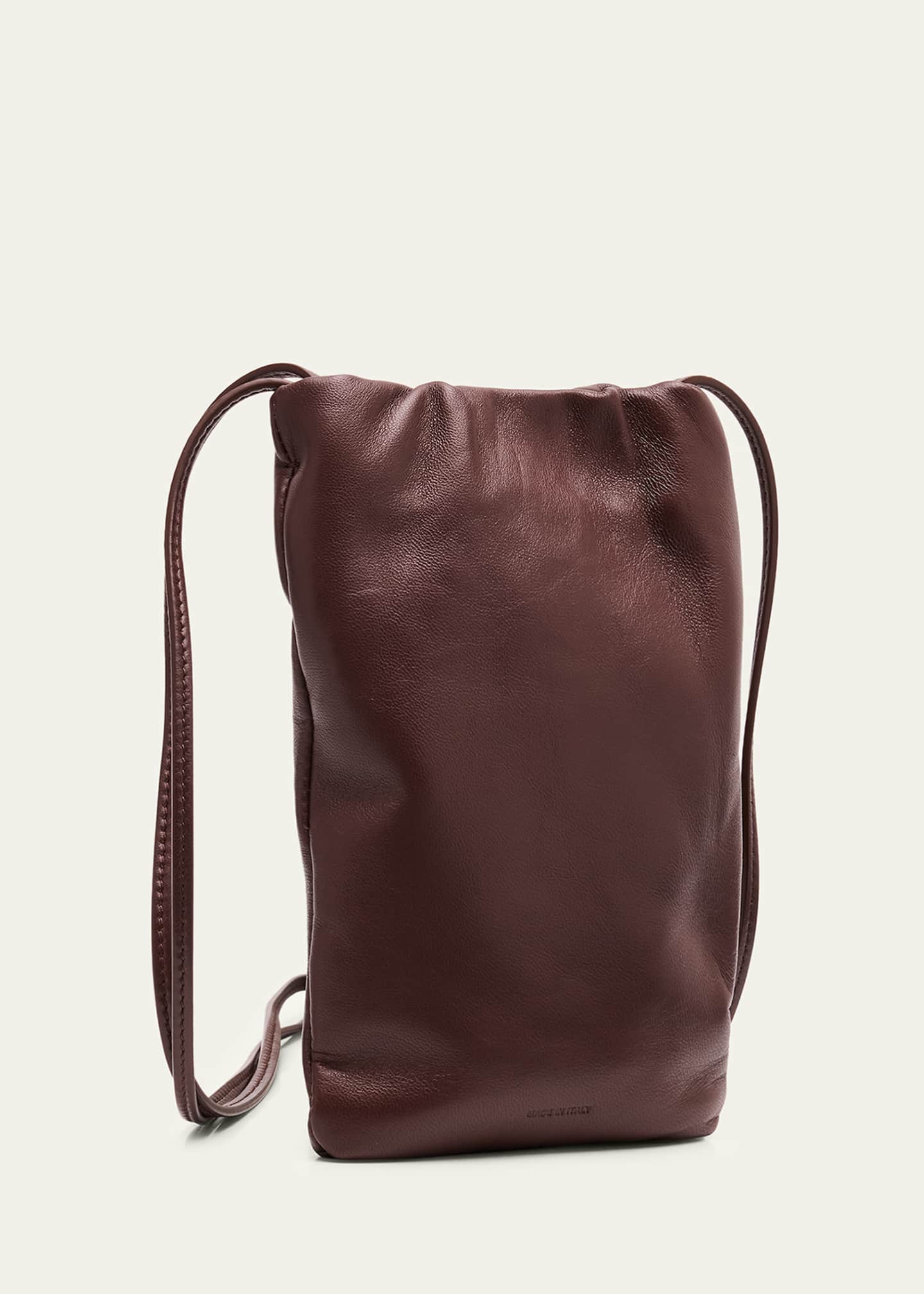 バッグ THE ROW blouse phone case THE ROW Bourse Phone Case in Silk Leather - Bergdorf Goodman