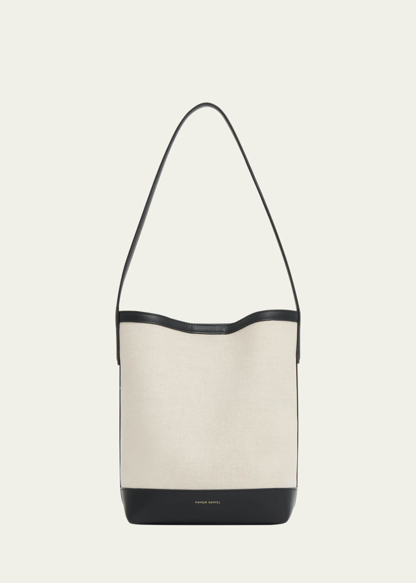 Mansur Gavriel Small Everyday Canvas Bucket Bag Bergdorf Goodman