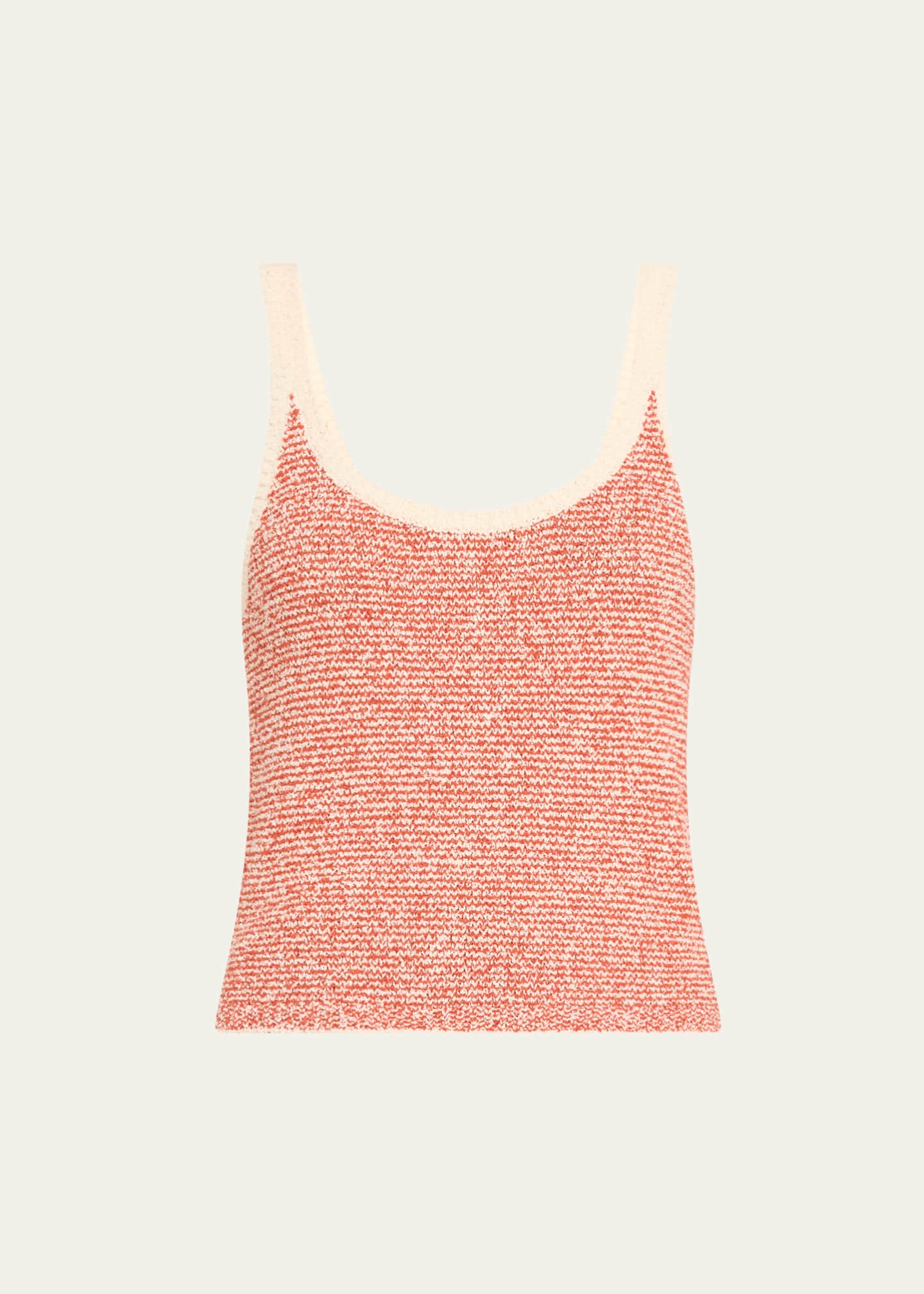 Vince Stripe Scoop-Neck Tank Top Image 1 of 5