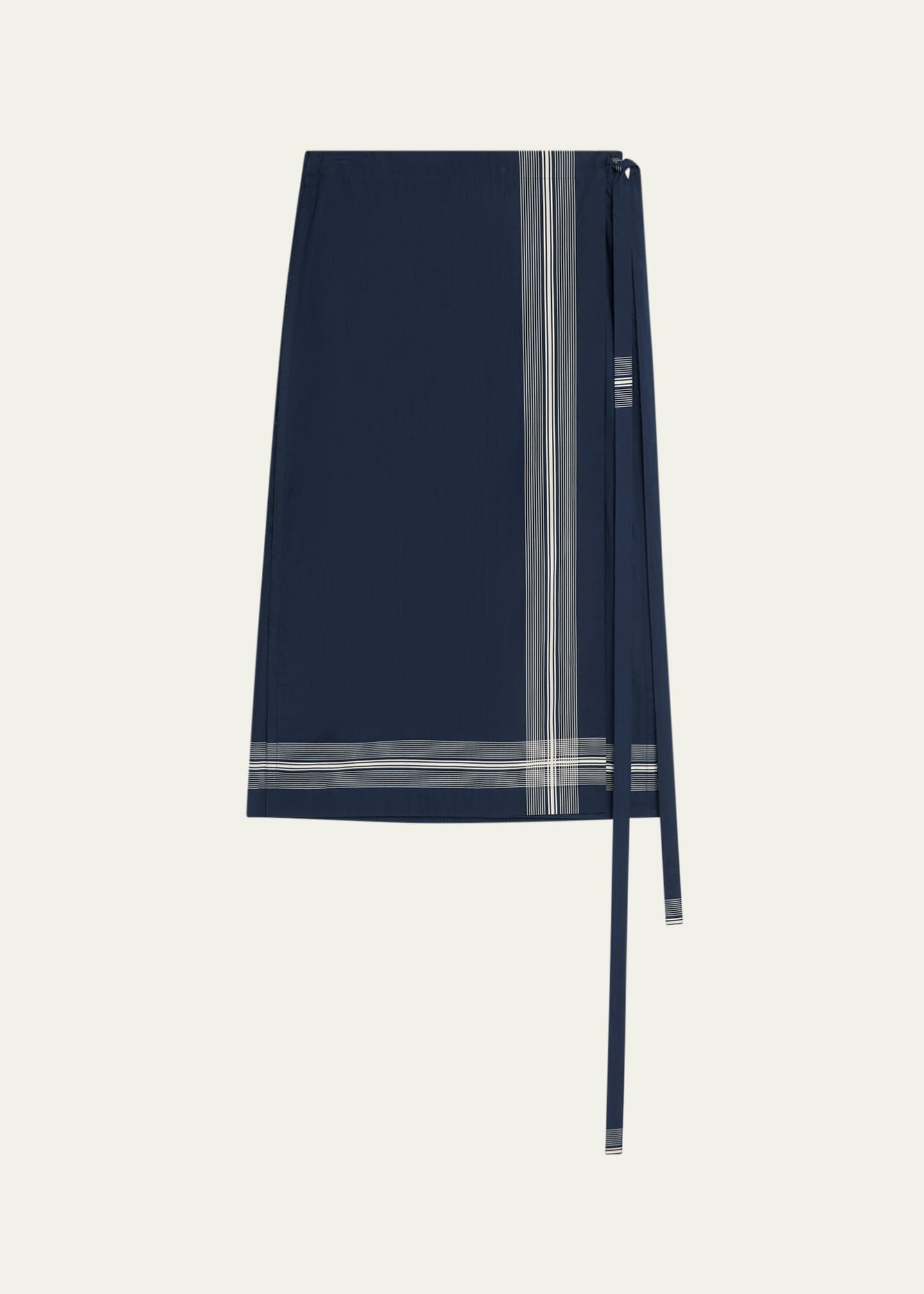 Vince Handkerchief Wrap Skirt